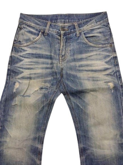 Japanese Brand × Vintage VINTAGE JAPANESE BRAND IMPROVES FADED MUD WASH Size US 34 / EU 50 - 2 Thumbnail