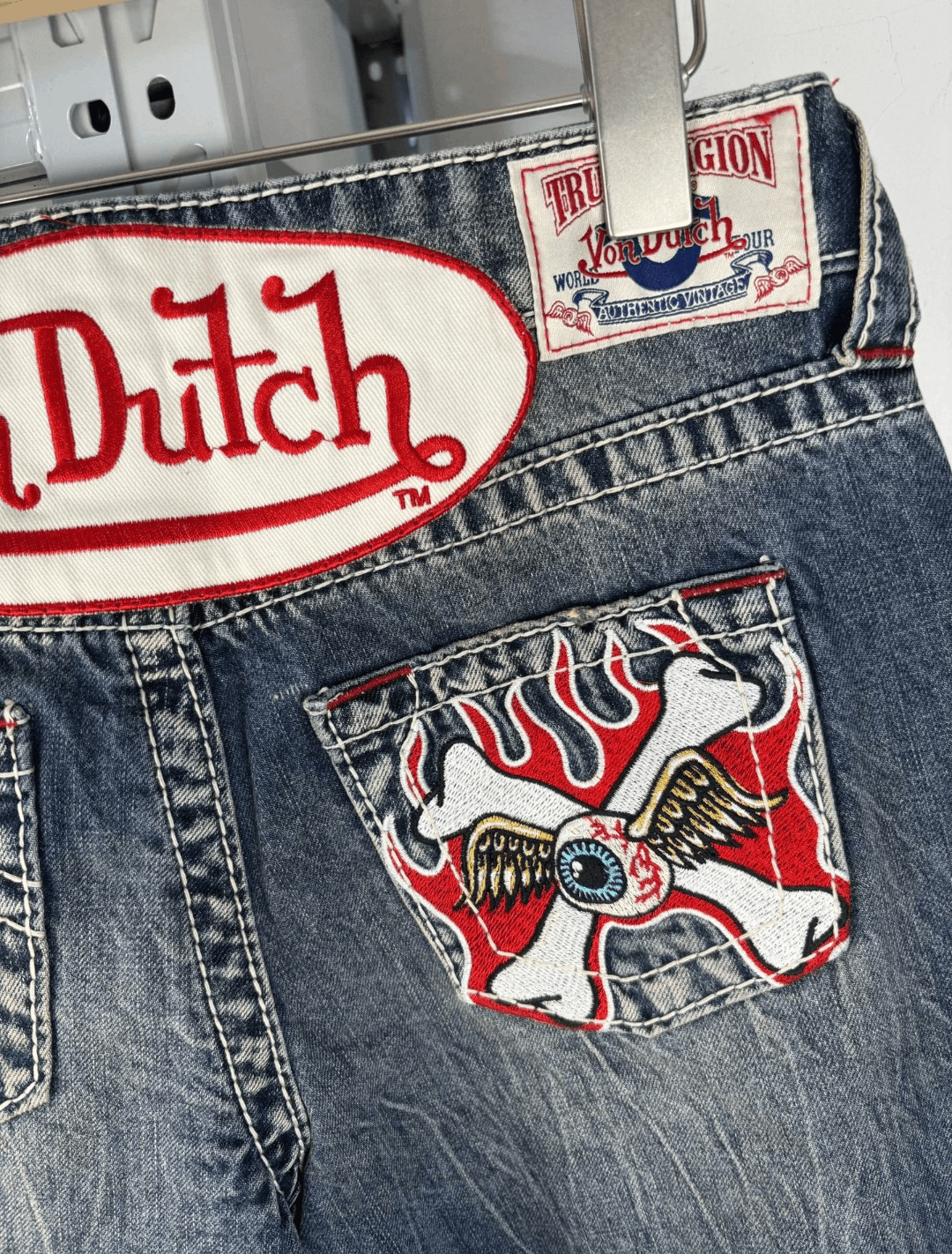 True Religion True religion x Von Dutch denim jeans Size US 34 / EU 50 - 2 Thumbnail