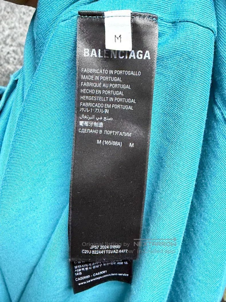 Balenciaga Balenciaga Short Sleeve Size US L / EU 52-54 / 3 - 4 Thumbnail