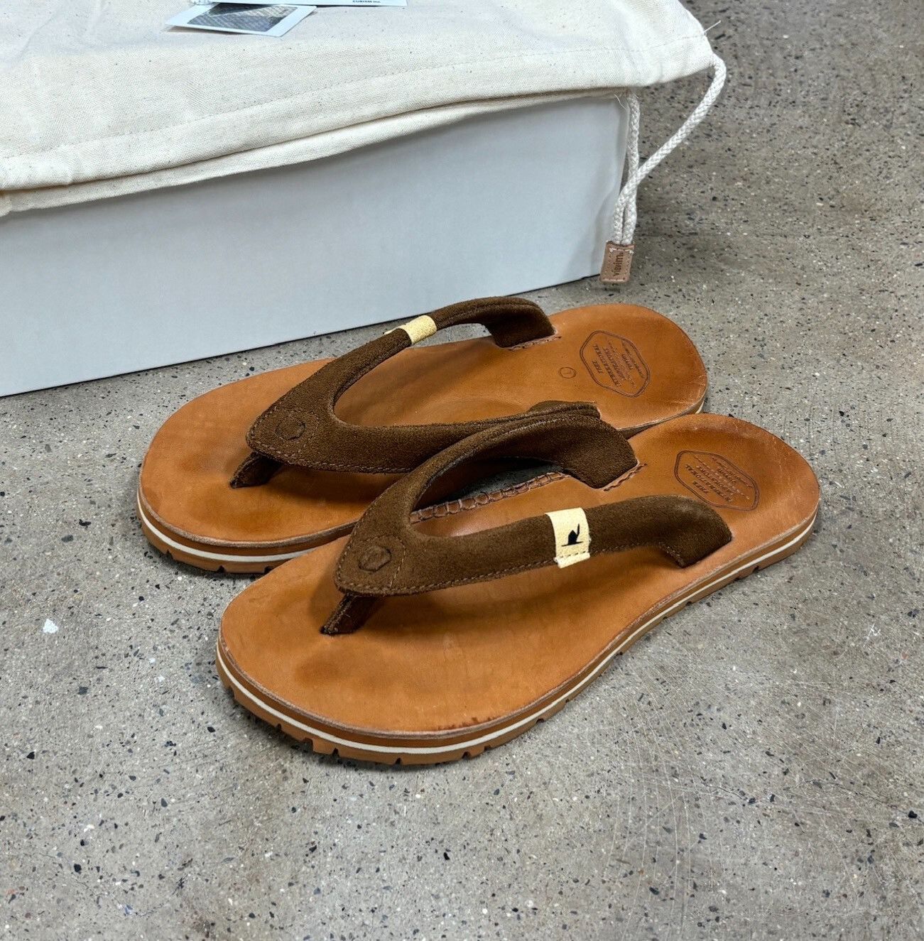Visvim Visvim Spot Lama Sandal Brown Size US 10 / EU 43 - 1 Thumbnail
