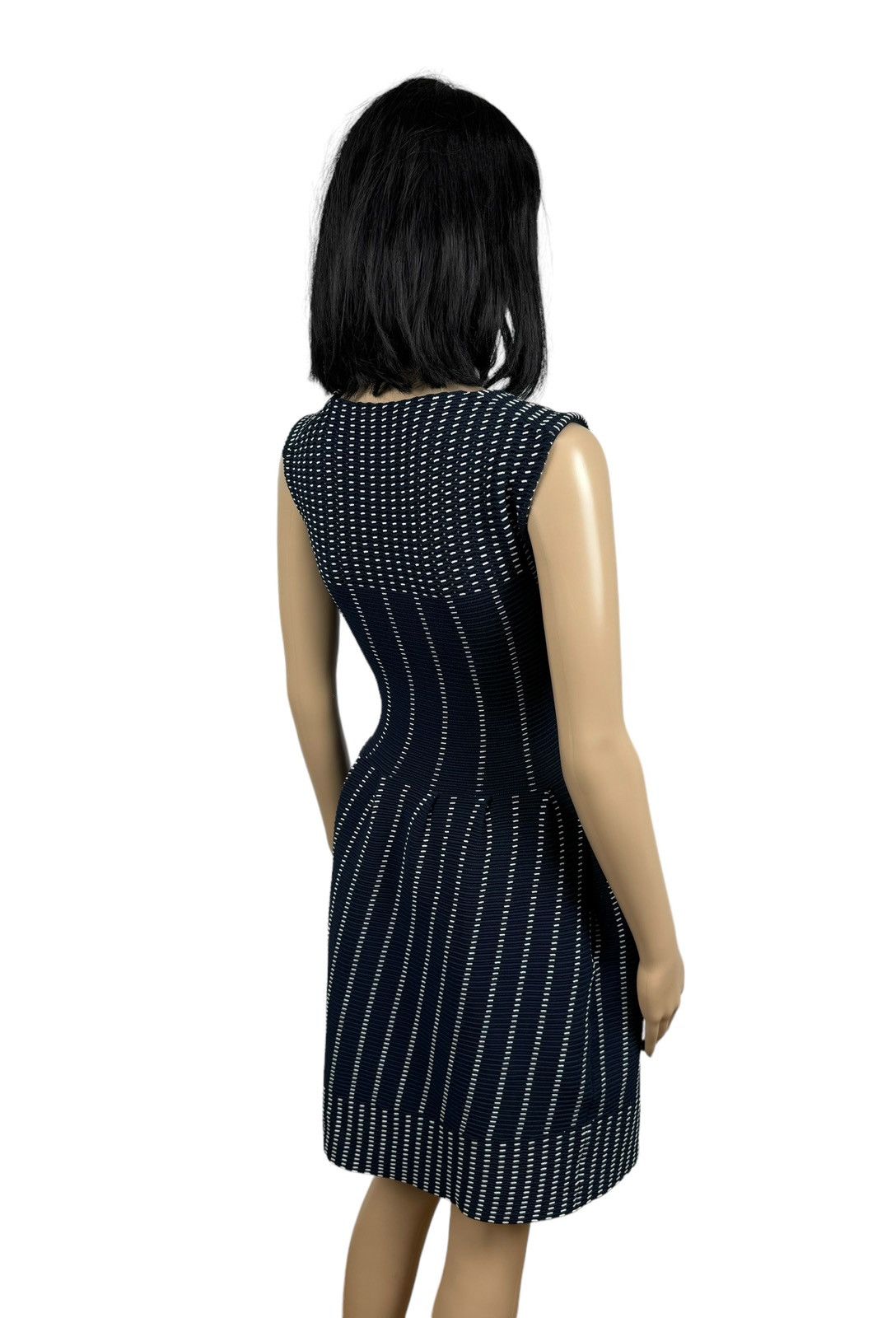 Maje Maje Romuald Striped Jacquard Mini Dress size 1 Size S / US 4 / IT 40 - 7 Thumbnail