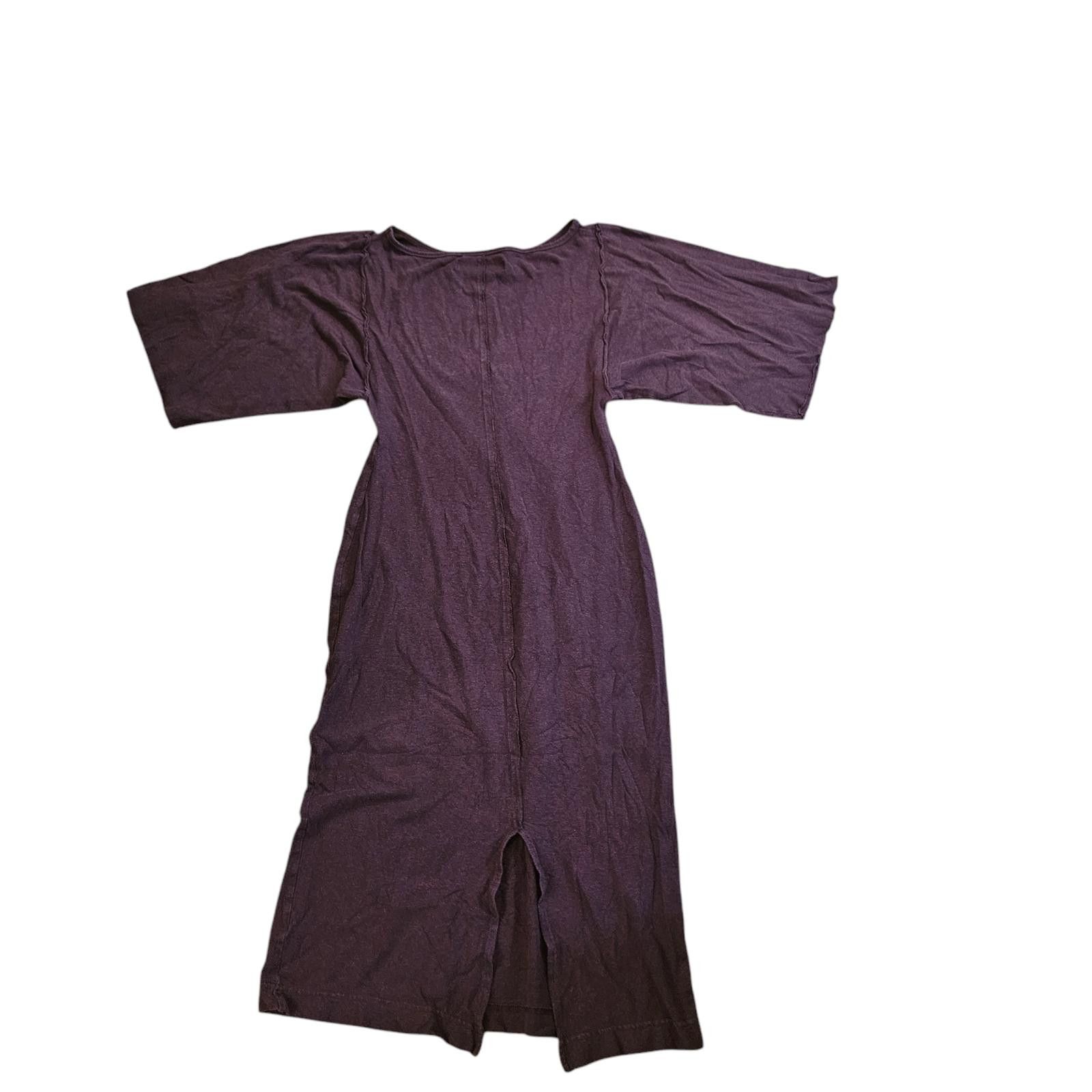 Free People P.R.A.C.H. Women's Casual Purple Maxi Dress Size XS / US 0-2 / IT 36-38 - 2 Thumbnail