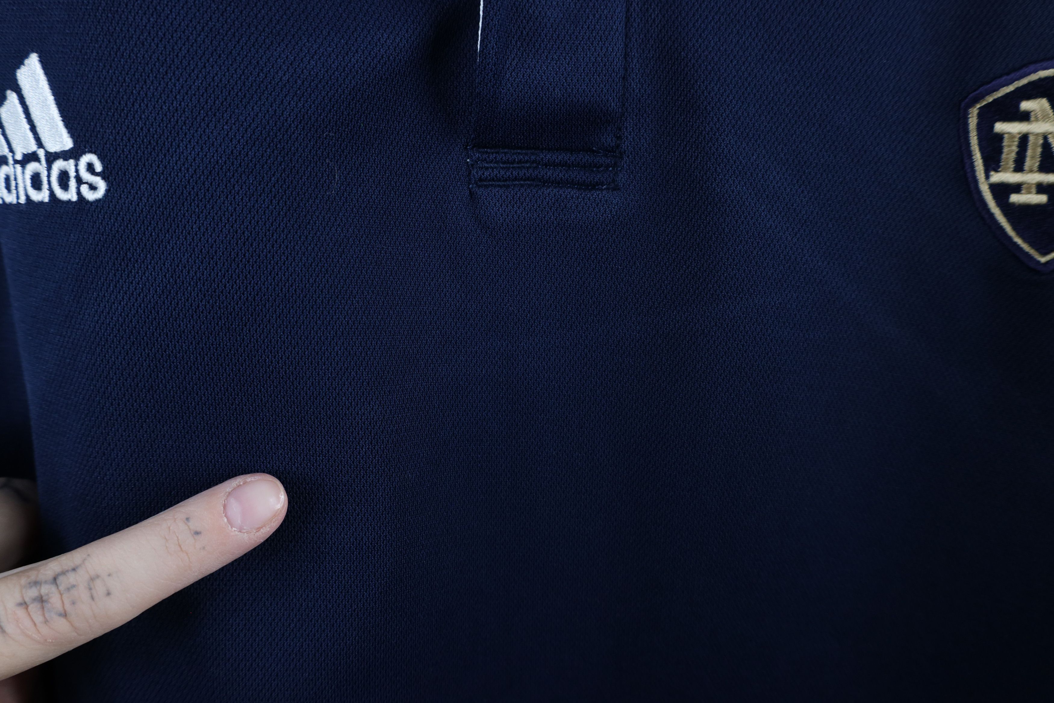 Adidas × Vintage Vintage Adidas University Football Collared Polo Shirt Blue Size US XXL / EU 58 / 5 - 7 Thumbnail