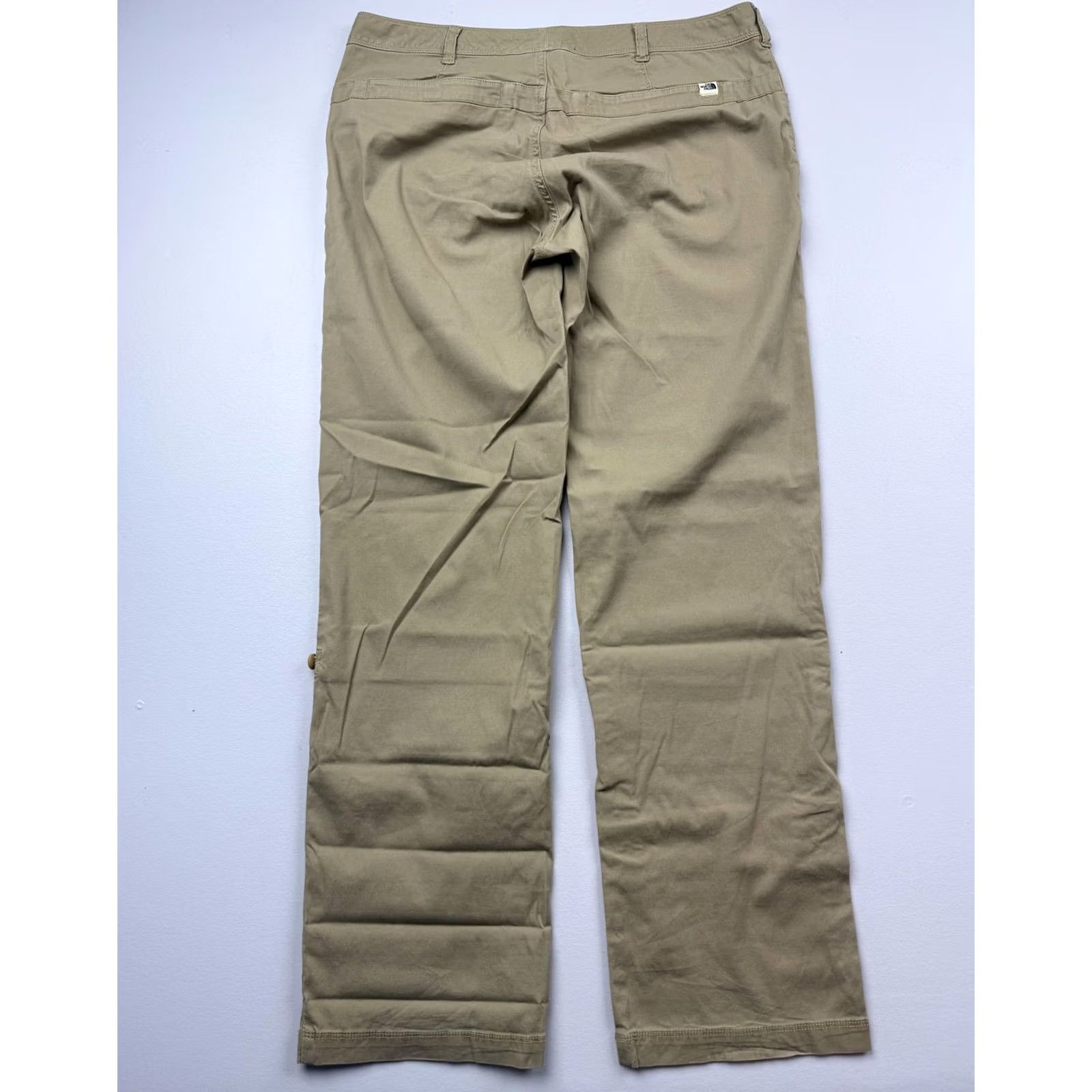 The North Face The North Face Pants Beige Twill Convertible Adjustable Waist Womens 12 Khakis Regular Stretch Pockets 31in Inseam Casual Travel Mens? Womens Size 34" / US 12 / IT 48 - 2 Thumbnail