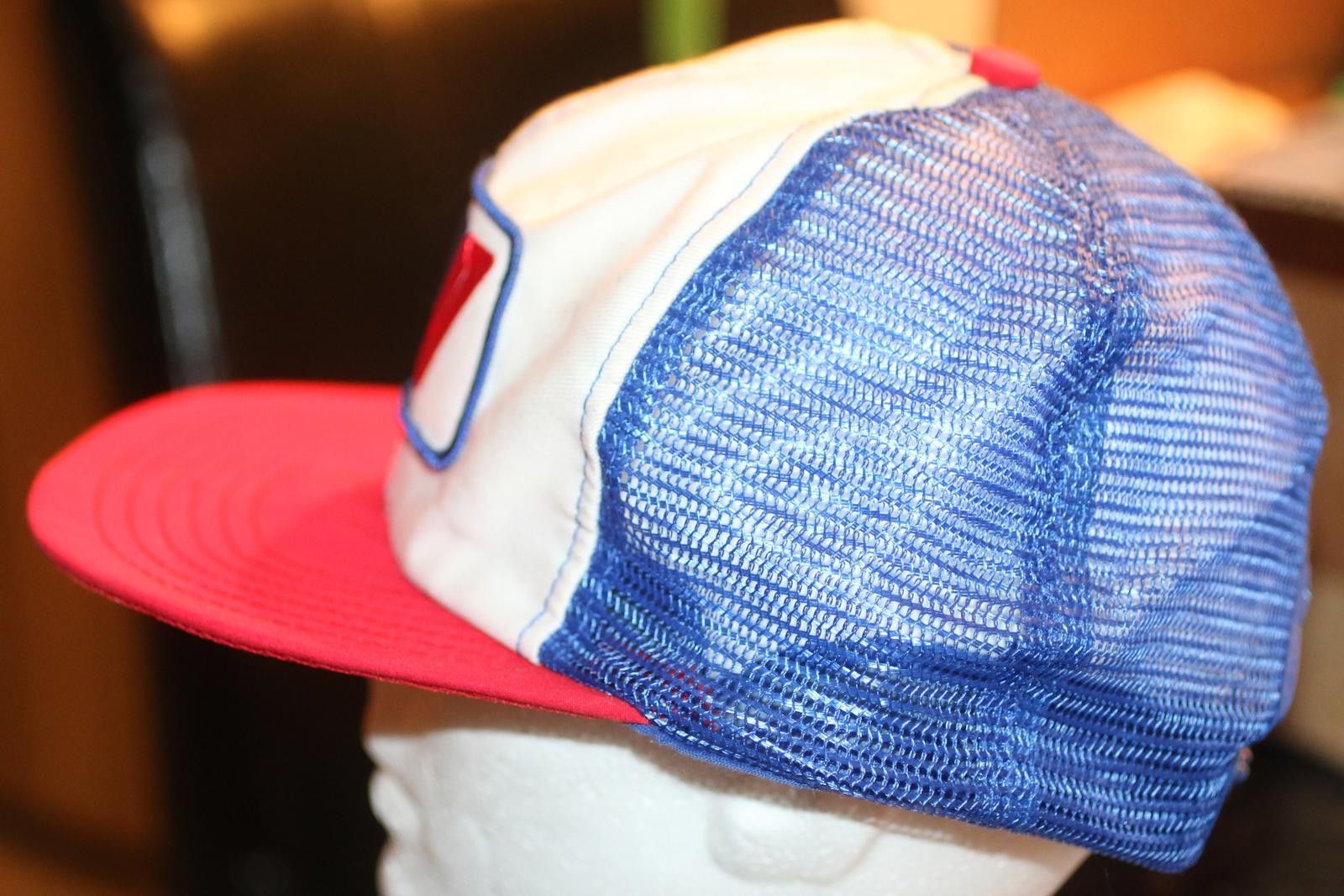 Rolex Vintage USA Trucker Hat Red White Blue – Patriotic Cap Size ONE SIZE - 5 Thumbnail