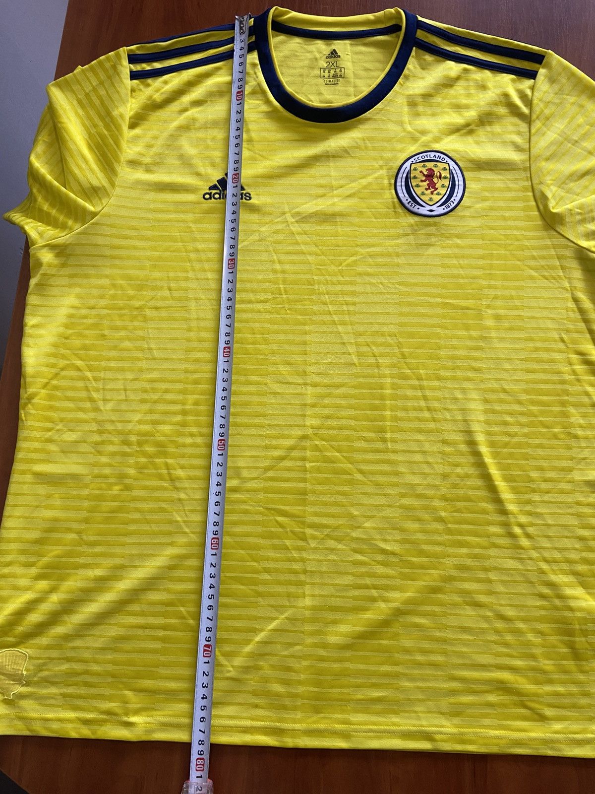 Adidas 2018/19 Adidas Scotland Team Away Home Soccer Jersey Sz 2XL Size US XXL / EU 58 / 5 - 11 Thumbnail