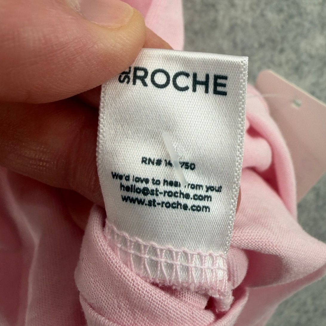 INTERMIX NWT St. Roche Echo Padded Shoulder T-Shirt Mini Dress XS Size XS / US 0-2 / IT 36-38 - 6 Thumbnail