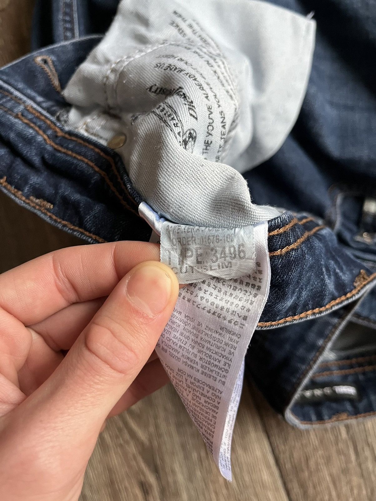 DNA × Diesel Diesel D.N.A F/W 2018 Slim Fit Denim Jeans Made in Italy Size US 32 / EU 48 - 12 Thumbnail