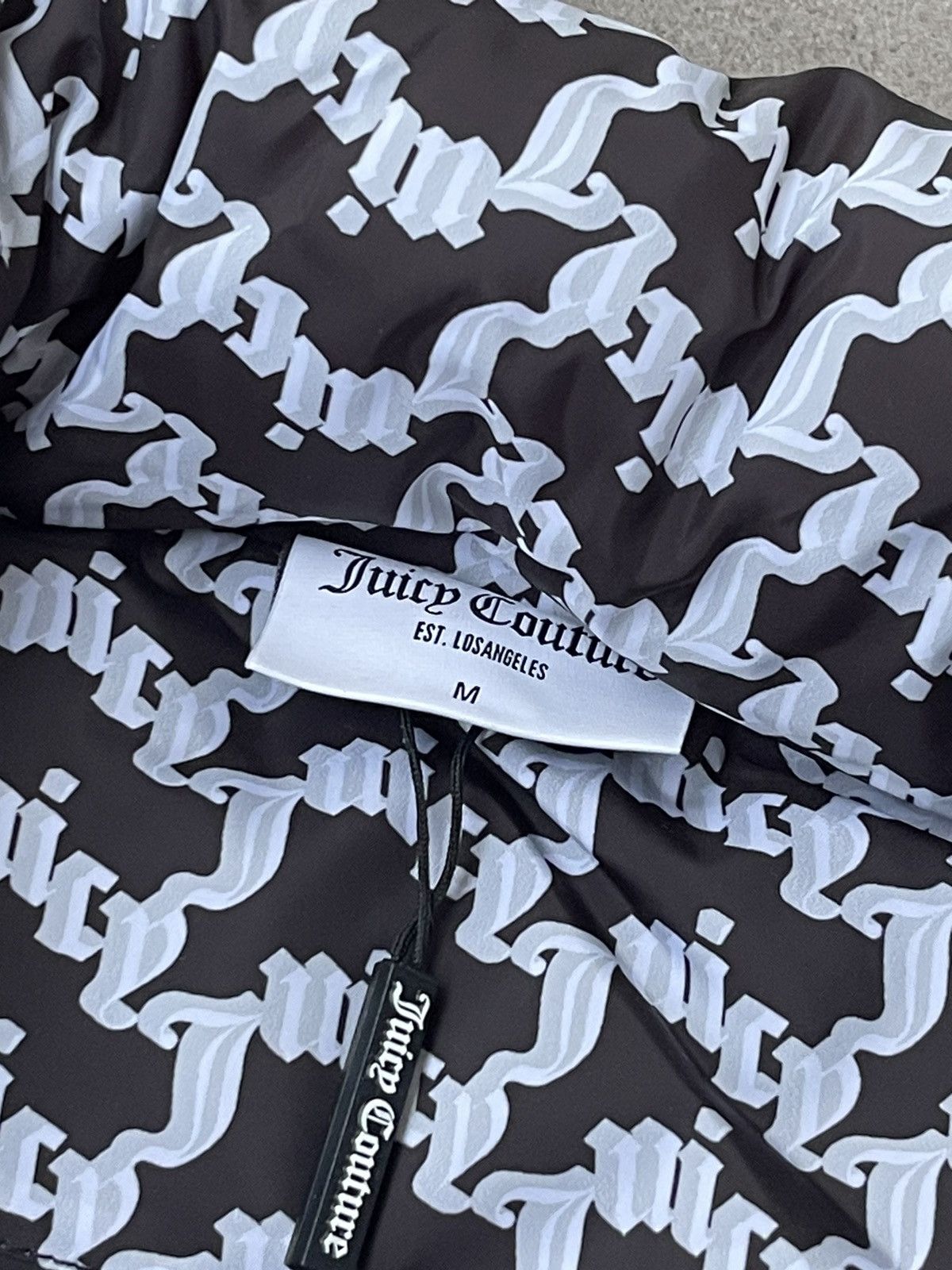 Juicy Couture !DS!AW22 Juicy Couture MadelineArched Monogram Puffer Jacket Size M / US 6-8 / IT 42-44 - 15 Thumbnail