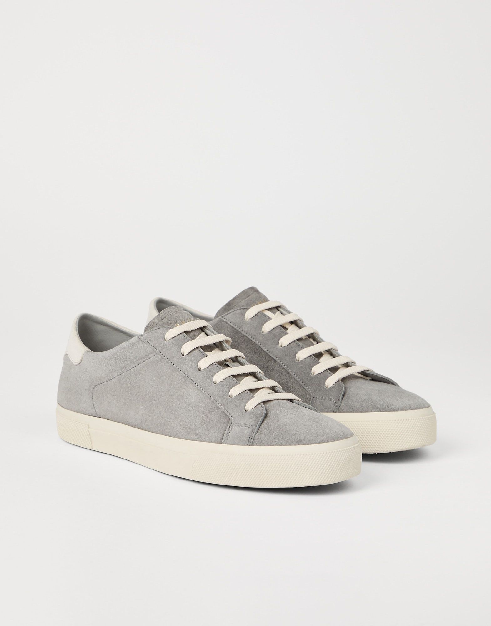 Brunello Cucinelli o1la1rc1a0326 Suede Sneakers in Grey Size US 9 / EU 42 - 5 Thumbnail