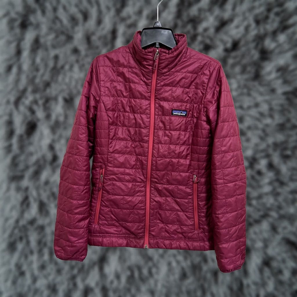 Patagonia Patagonia Nano Puff Primaloft Insulated Jacket Womens XS Pink Full Zip Size XS / US 0-2 / IT 36-38 - 1 Thumbnail