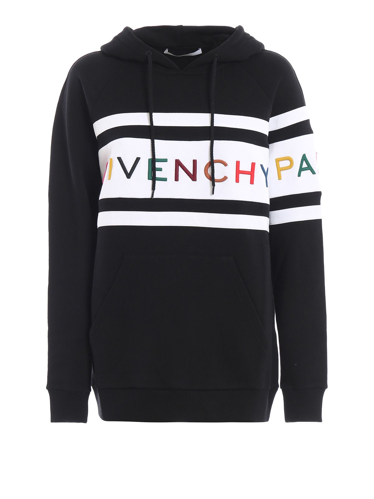 Givenchy o1srvl11e0225 Hoodie in Black/White Size M / US 6-8 / IT 42-44 - 1 Thumbnail