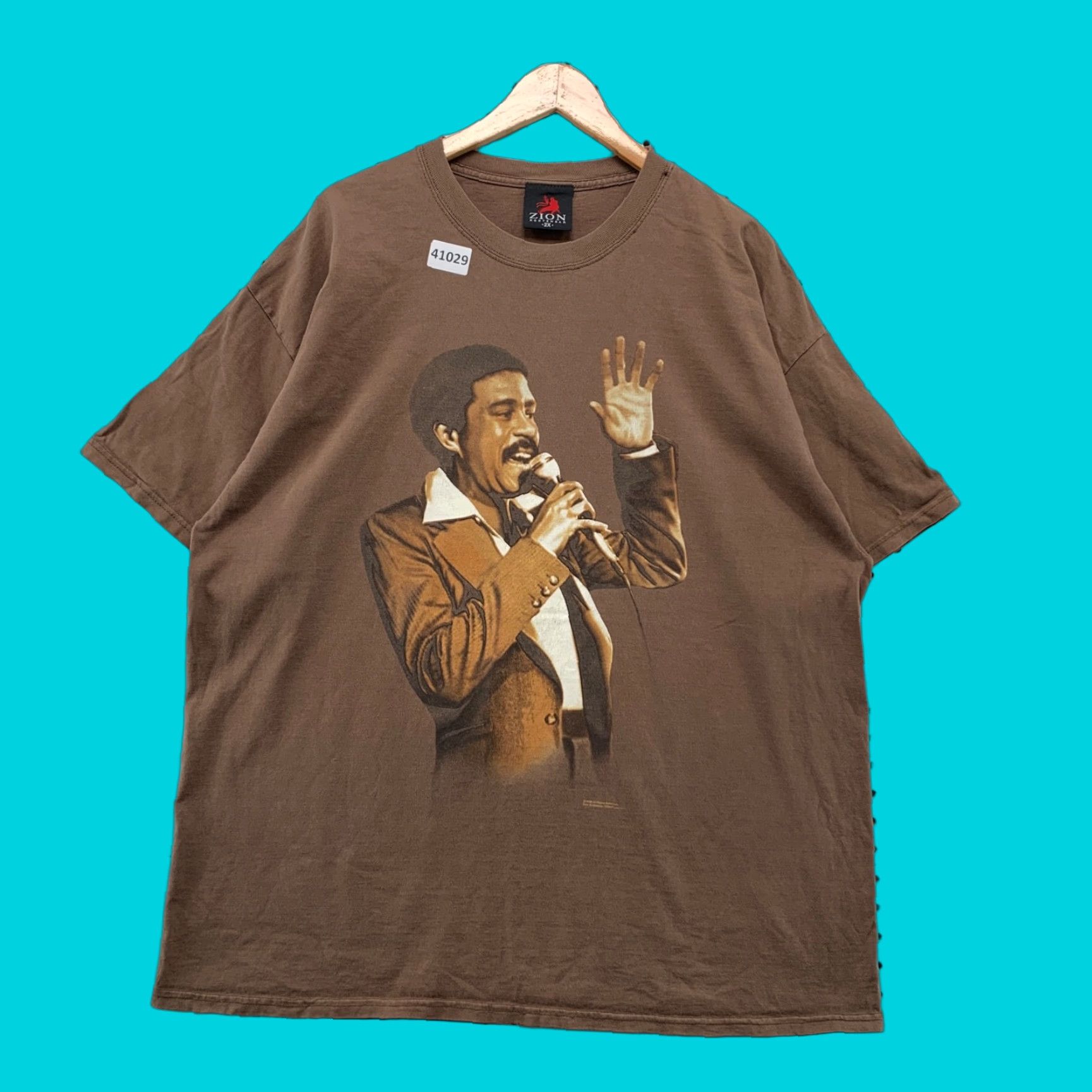 Vintage VINTAGE Richard Pryor Zion Shirt Mens 2XL Brown Comedian Short Sleeve Size US XXL / EU 58 / 5 - 1 Thumbnail
