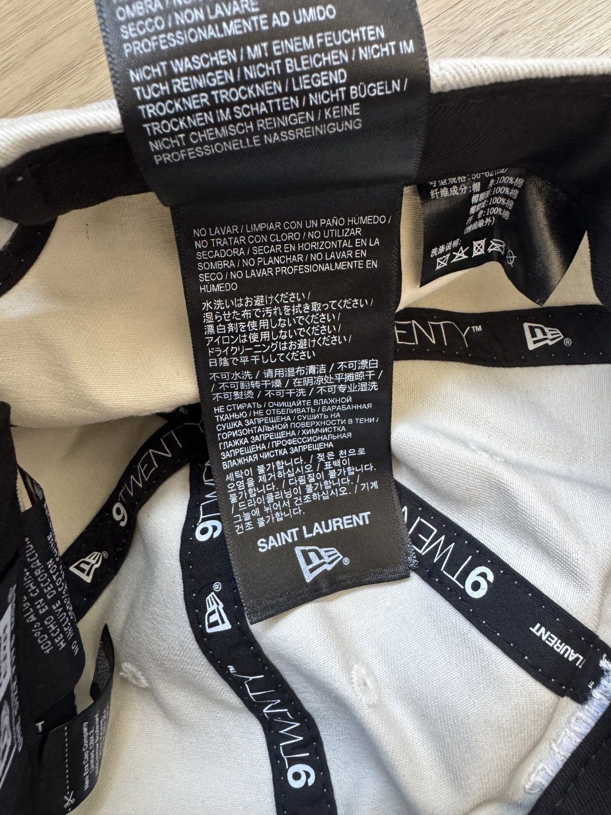 Saint Laurent Paris Saint Laurent x New Era Size ONE SIZE - 7 Thumbnail