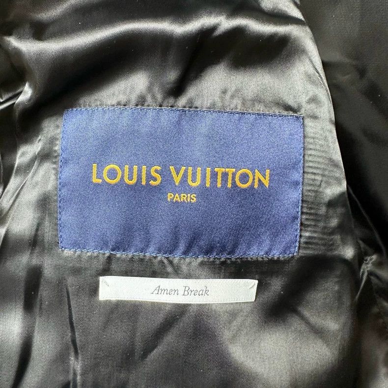 Louis Vuitton Louis Vuitton Black Yellow Bomber Jacket-2506 Size US XL / EU 56 / 4 - 3 Thumbnail