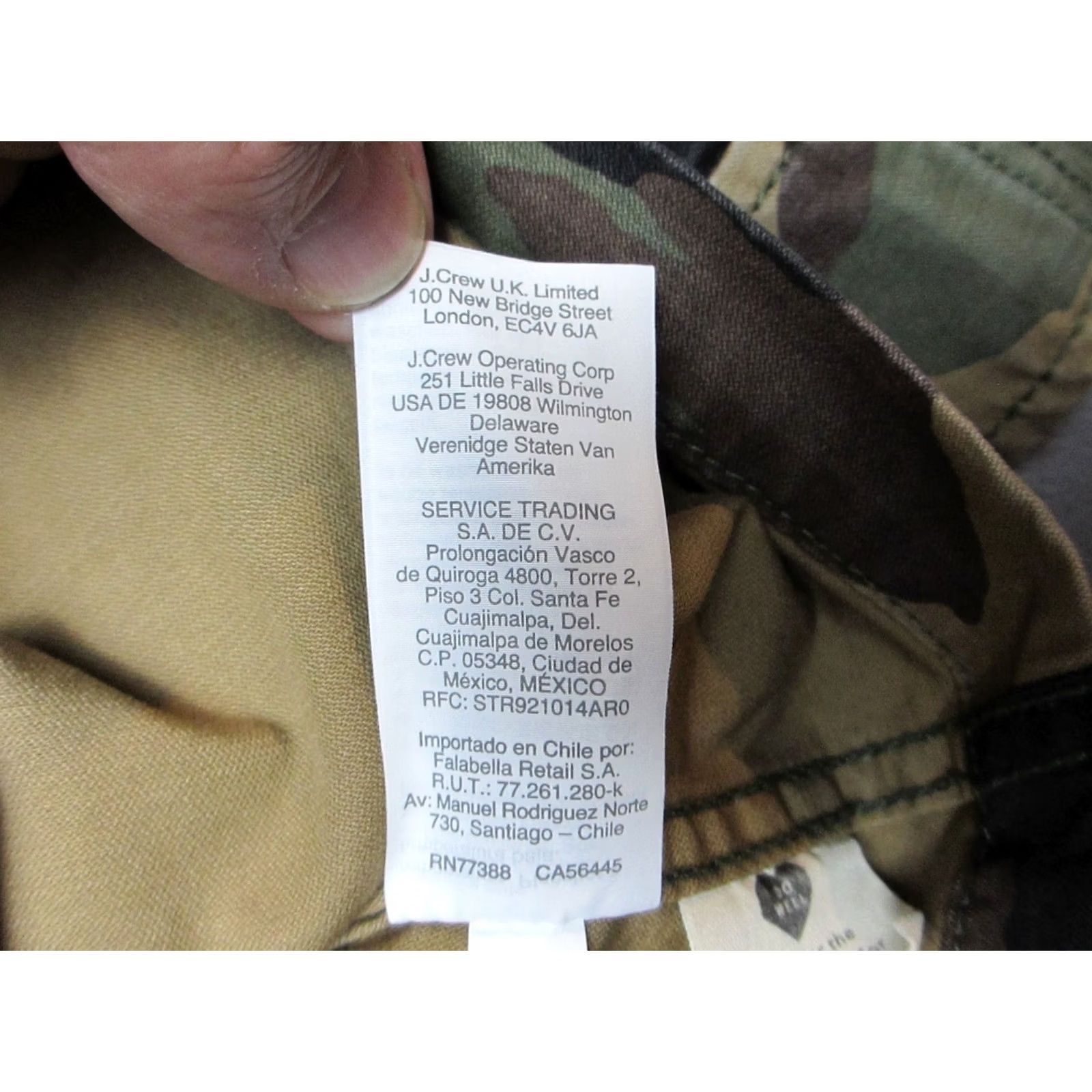 Madewell Madewell Military Jacket Camouflage Womens Small Green Beige Full Zip Jacket Size S / US 4 / IT 40 - 3 Thumbnail