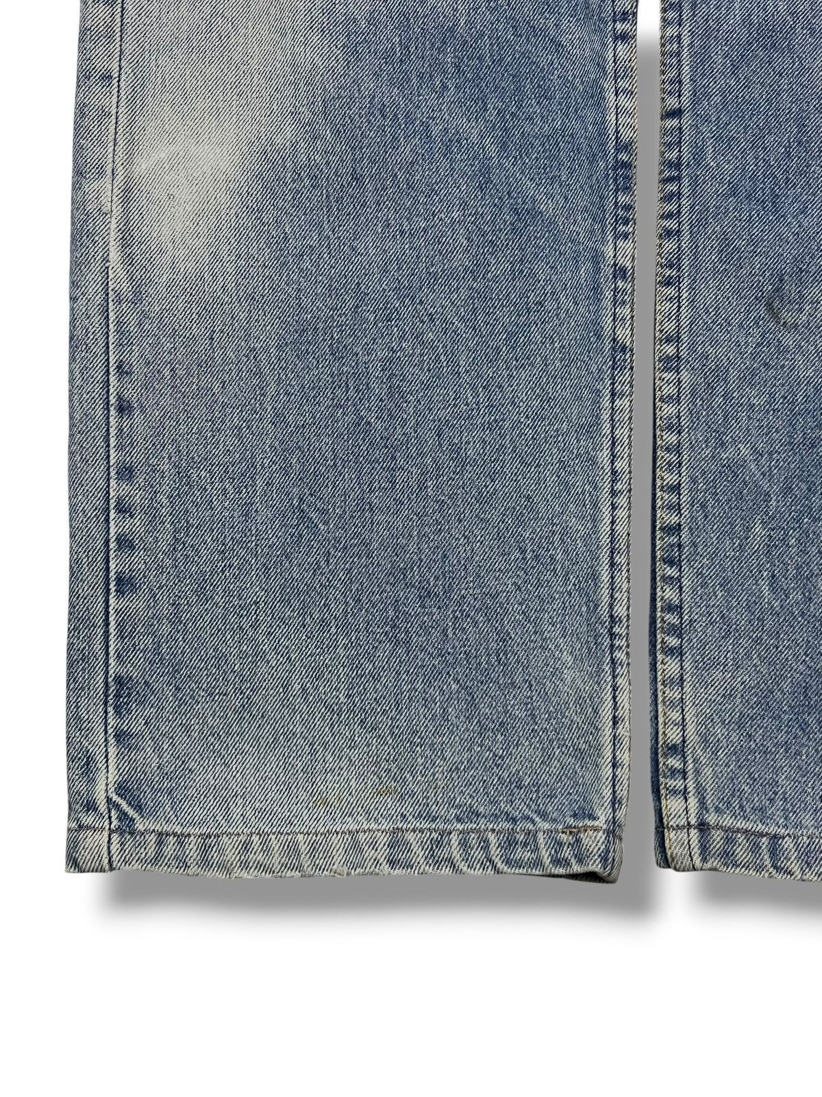 Levi's Loose Vintage 90s Levi’s 505-0217 USA - Faded Light Wash Size US 37 - 6 Thumbnail