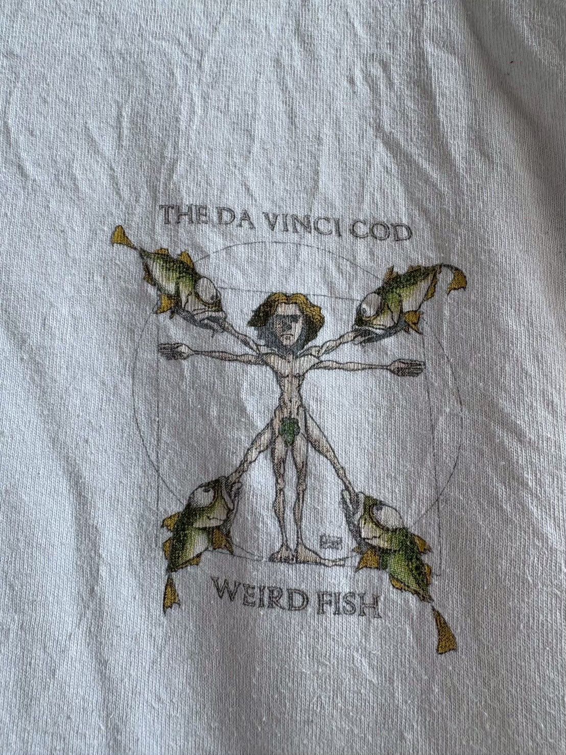 Guy Harvey DA VINCI COD 2000s Vintage T-Shirt Size US S / EU 44-46 / 1 - 5 Thumbnail