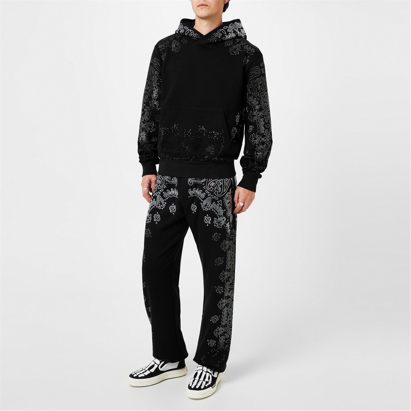 Amiri AMIRI Crystal Hoodie Size US XL / EU 56 / 4 - 2 Thumbnail