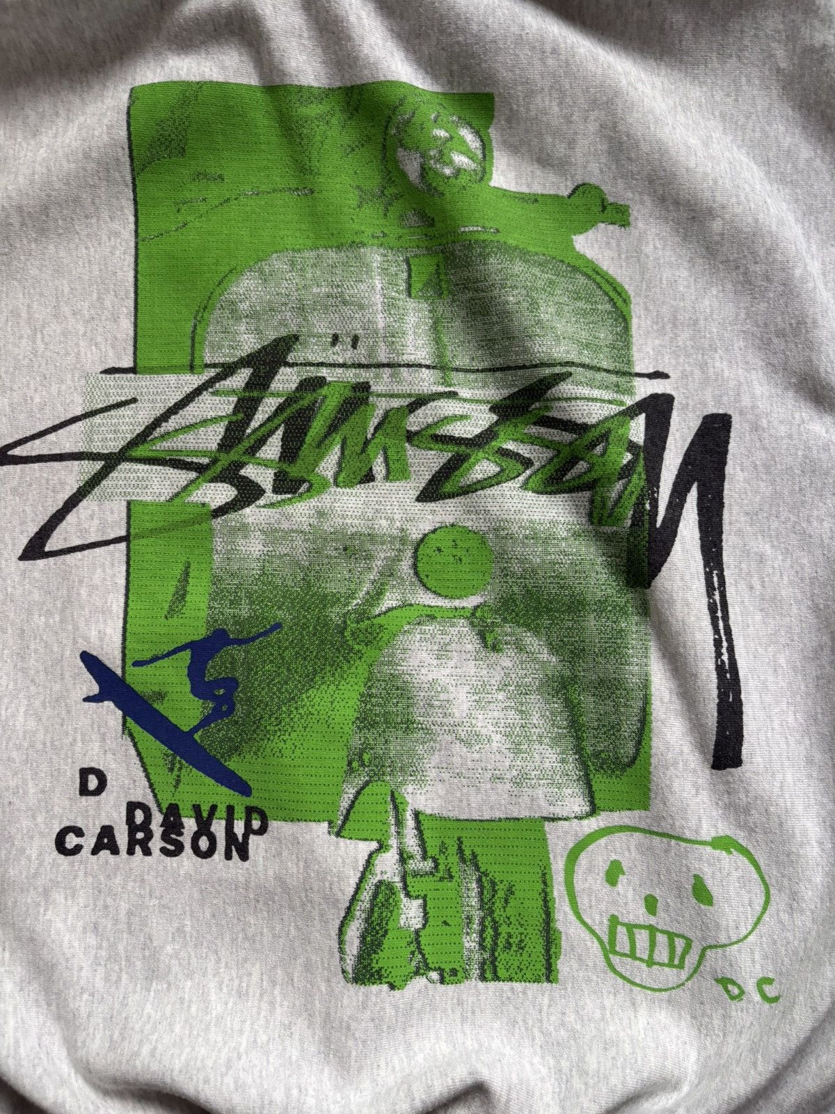 Stussy Stüssy David Carson Vespa Hoodie Size US L / EU 52-54 / 3 - 3 Thumbnail