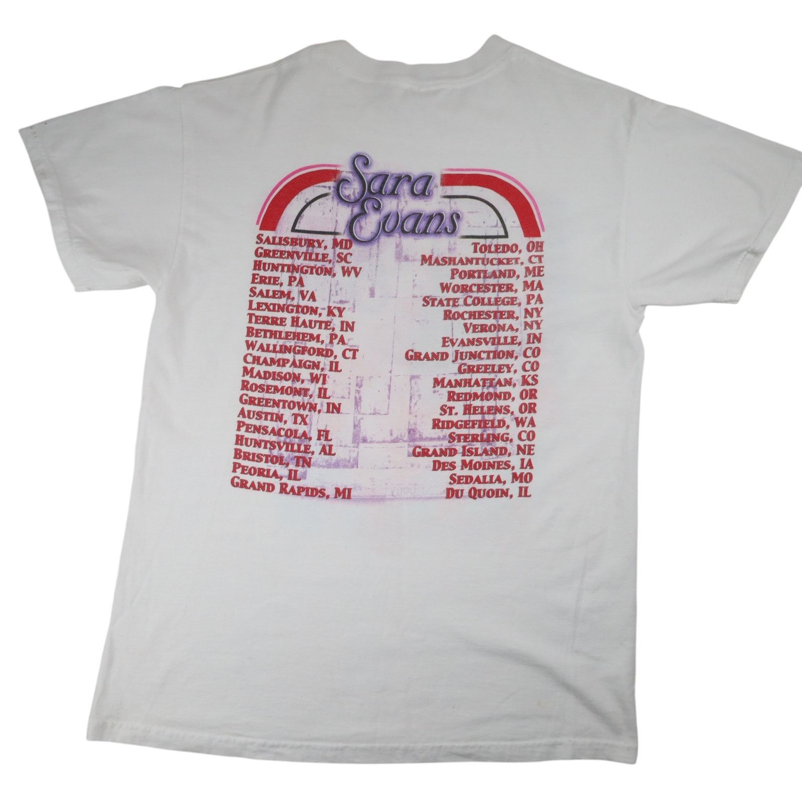 Vintage Vintage Y2k Sara Evans Tour Shirt Size US XL / EU 56 / 4 - 8 Thumbnail
