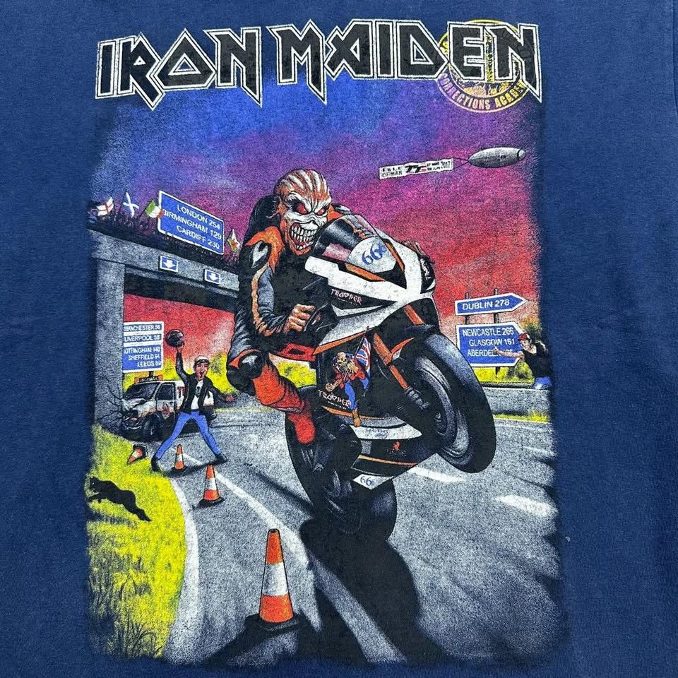 Hanes IRON MAIDEN Size US L / EU 52-54 / 3 - 3 Thumbnail