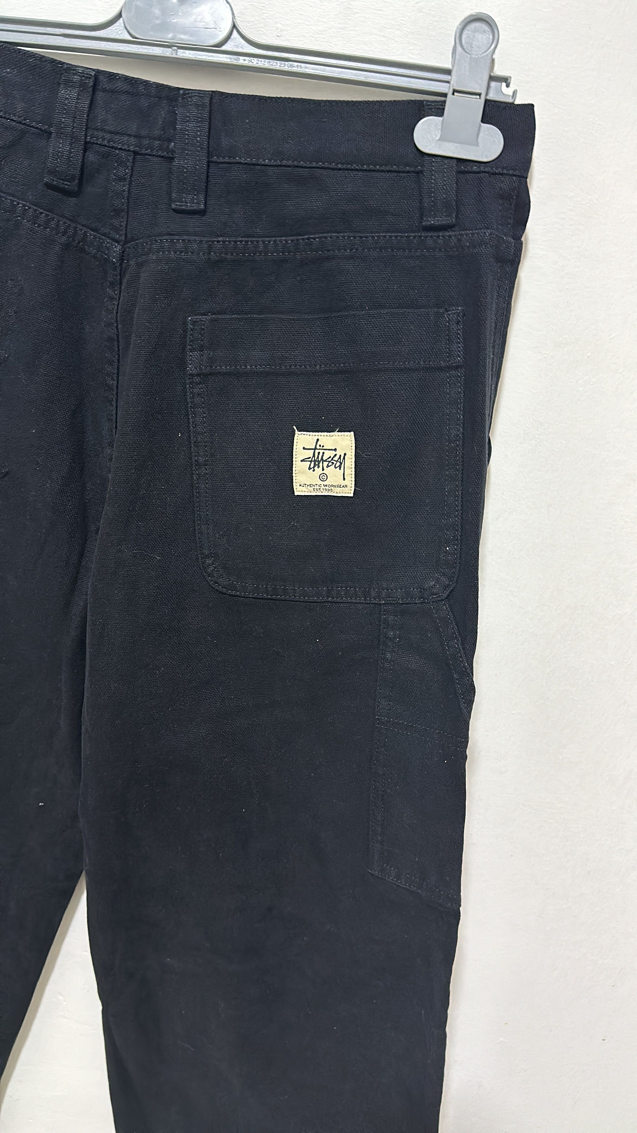 Stussy Stussy Double Knee Work Pant Black Size 30 Size US 30 / EU 46 - 3 Thumbnail