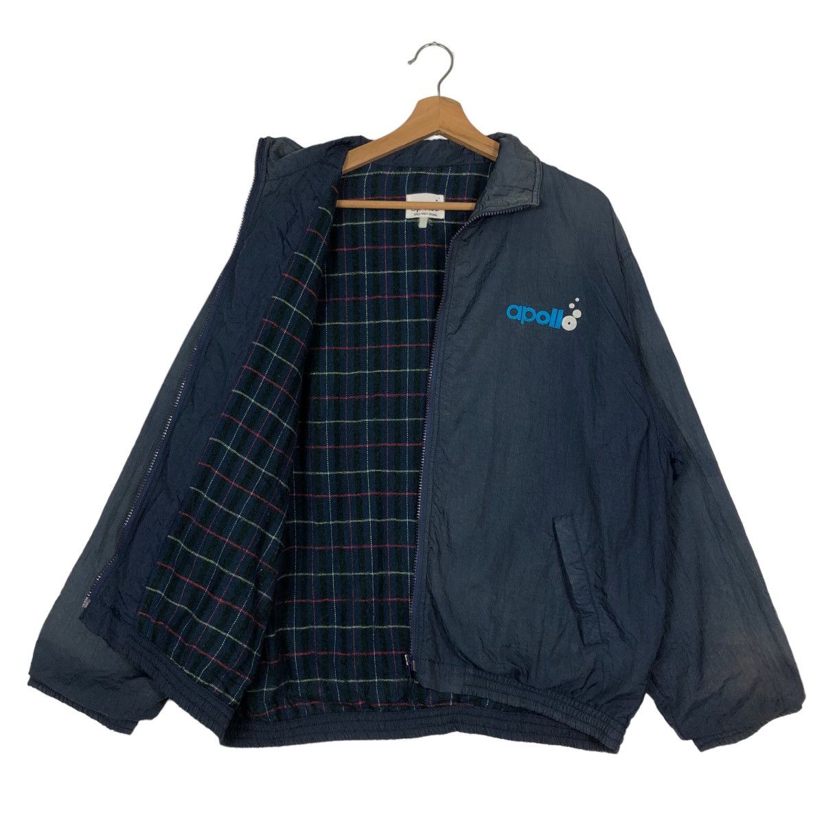Japanese Brand 🔥90s Vintage Apollo Sports Original Bomber Jacket Spell Out Size US M / EU 48-50 / 2 - 9 Thumbnail