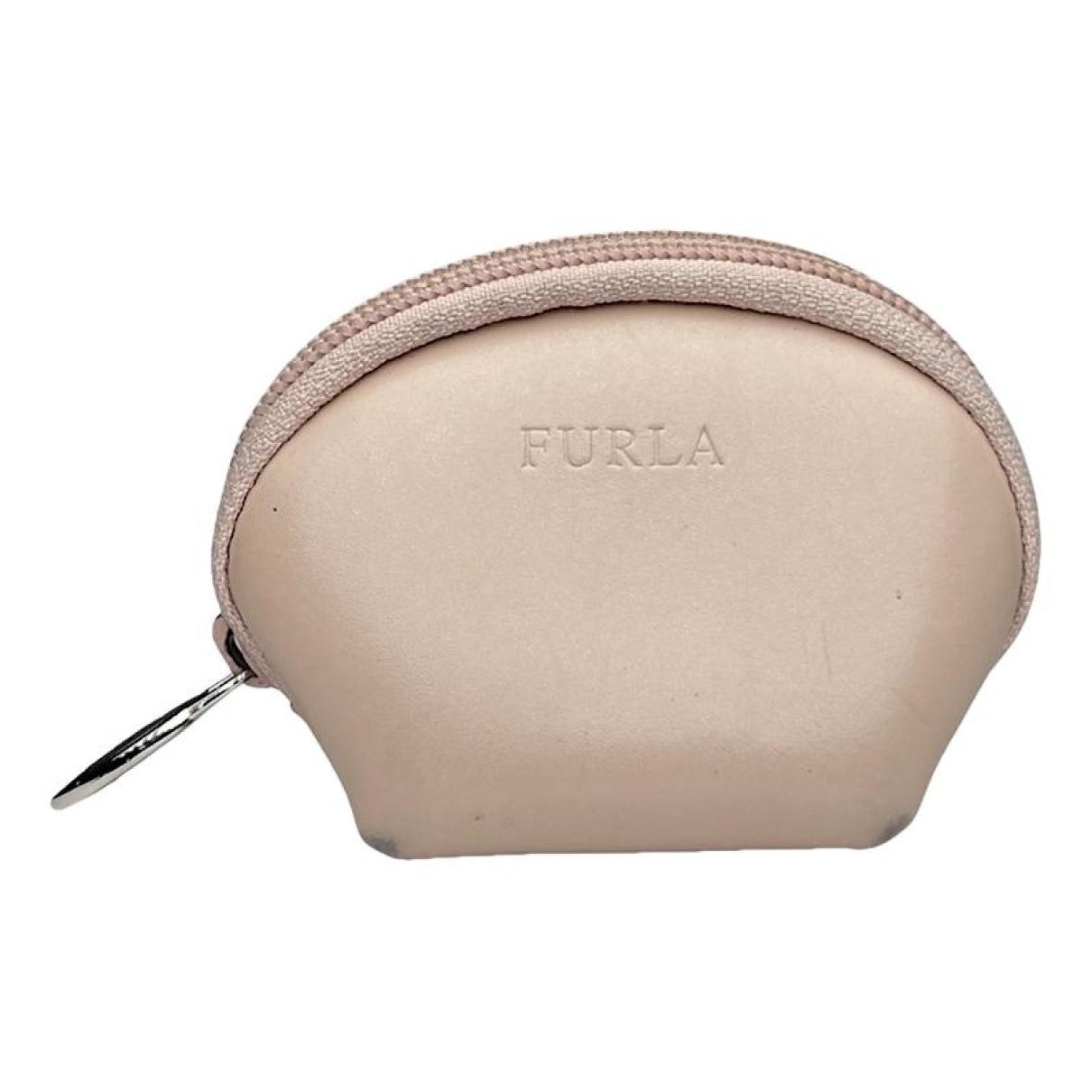 Furla Beige Leather Clutch Bag Size ONE SIZE - 1 Thumbnail
