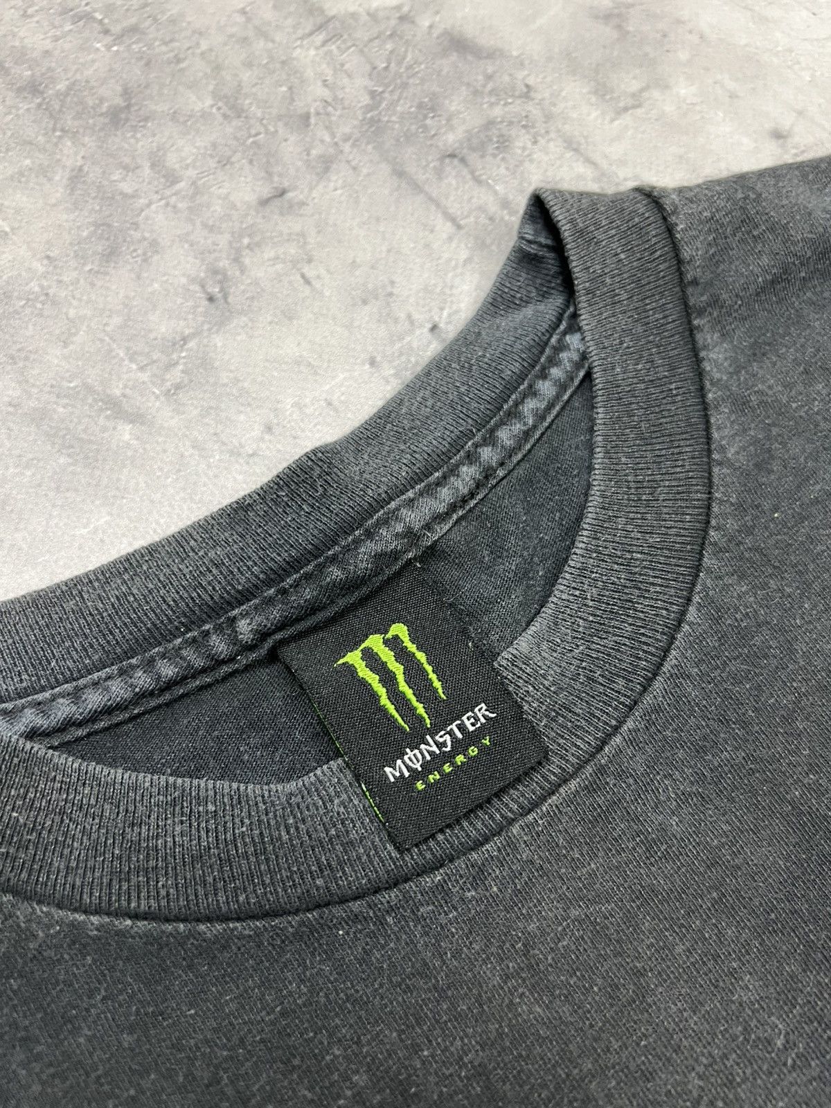 Vintage vintage monster energy Skull Print t shirt large Size US L / EU 52-54 / 3 - 9 Thumbnail