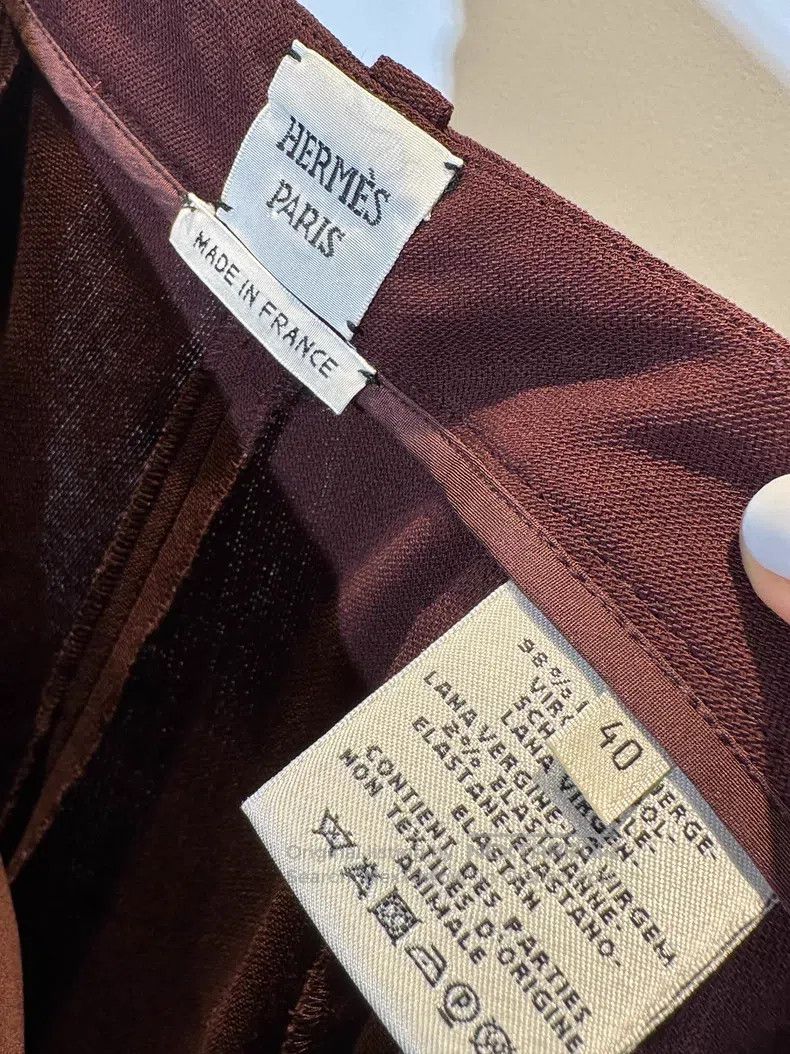 Hermes Hermes Trousers Size 26" / US 2 / IT 38 - 2 Thumbnail