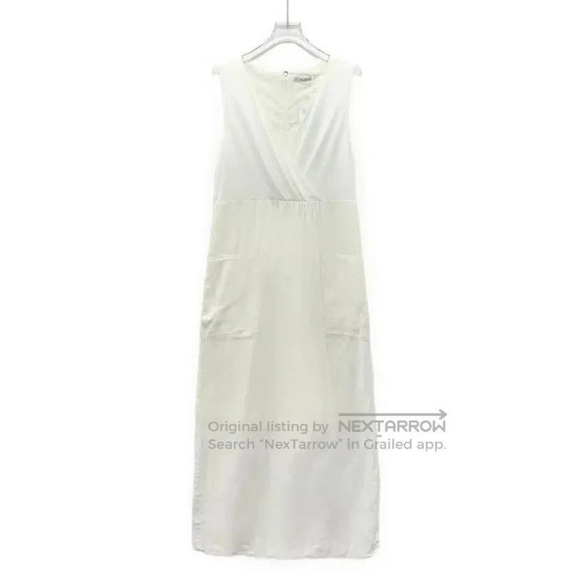 Max Mara MaxMara White Viscose Sleeveless Dress . Size XXS / US 00 / IT 34 - 1 Thumbnail
