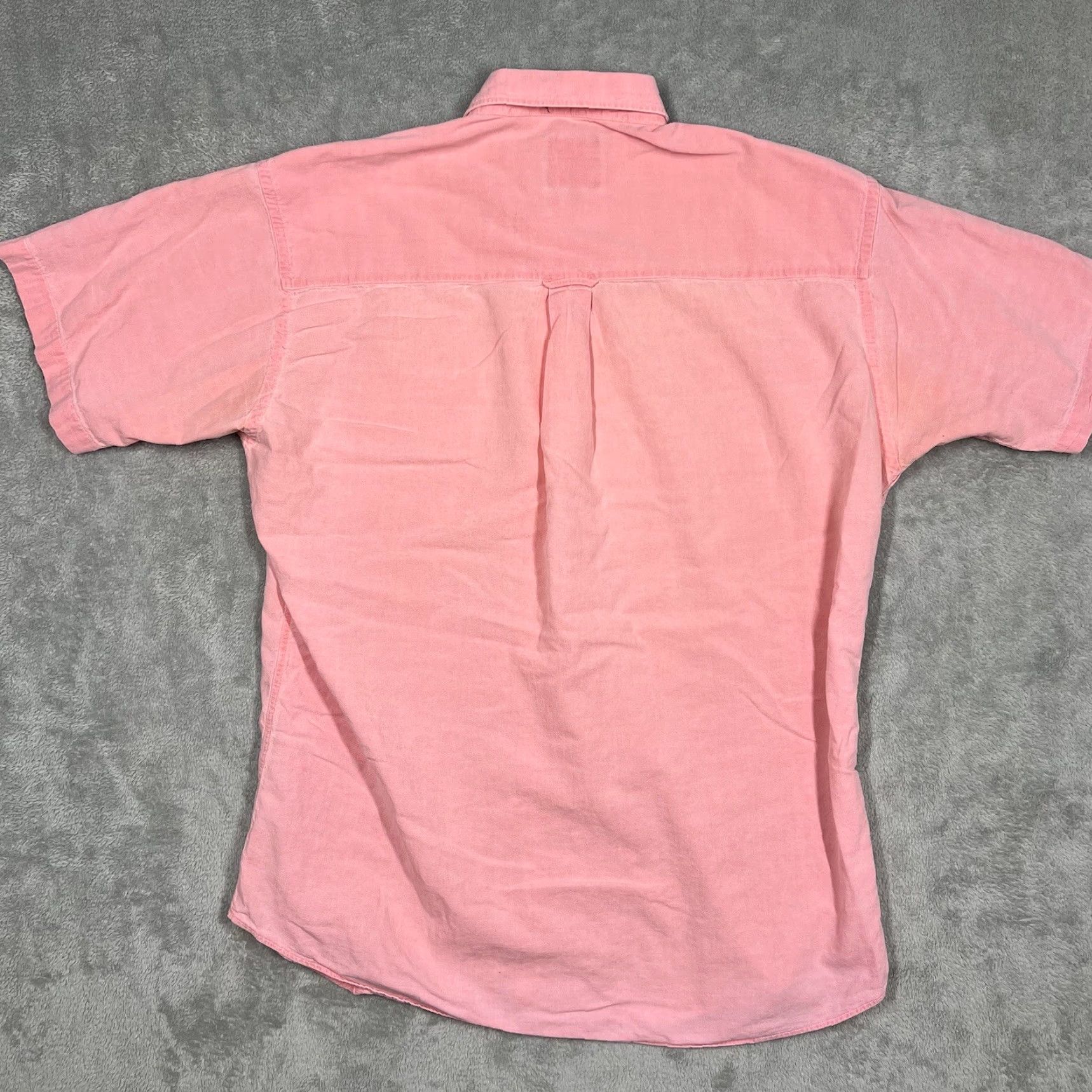 Chaps VINTAGE Chaps Ralph Lauren Mens Large Button-Down Short Sleeve Shirt USA Made Shirt Regular Pink/White Plaid Button-Up Casual Workwear Mens Size US L / EU 52-54 / 3 - 6 Thumbnail
