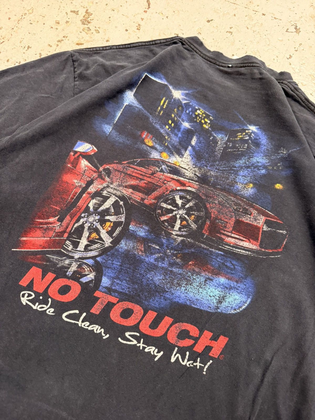 Other Vintage Thrashed Tough Car Racing Tee Size US XL / EU 56 / 4 - 8 Thumbnail