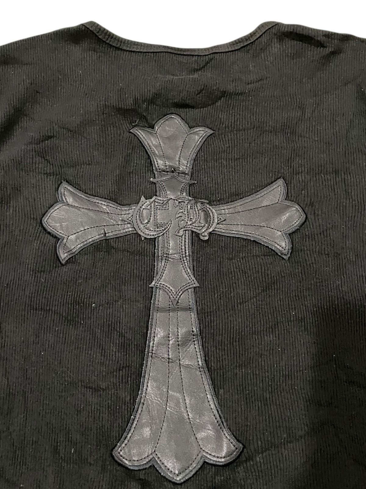 Japanese Brand × Other Distressed CH Crossed Booted Thermal Wear Shirts Size US M / EU 48-50 / 2 - 5 Thumbnail
