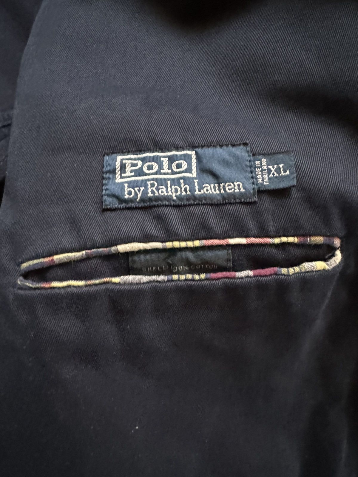 Polo Ralph Lauren Polo by Ralph Lauren Vintage Cotton Unconstructed Jacket Size 44L - 5 Thumbnail