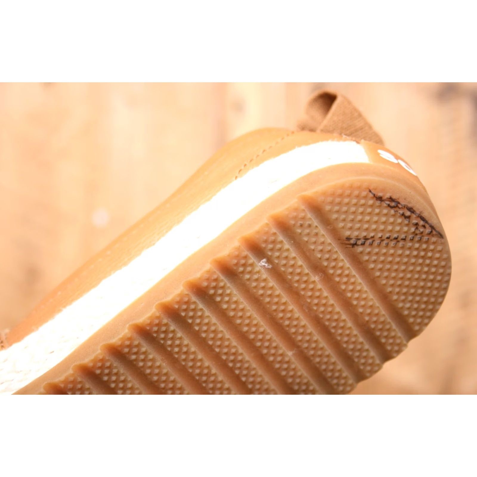 SOREL SOREL Ella Caramel Brown Leather Espadrille Loafers Sz. 6.5 Women Flat Slip On Jute Wrapped Upper Leather Style Loafer 37.5 Shp Brown Womens Size US 7 / IT 37 - 6 Thumbnail