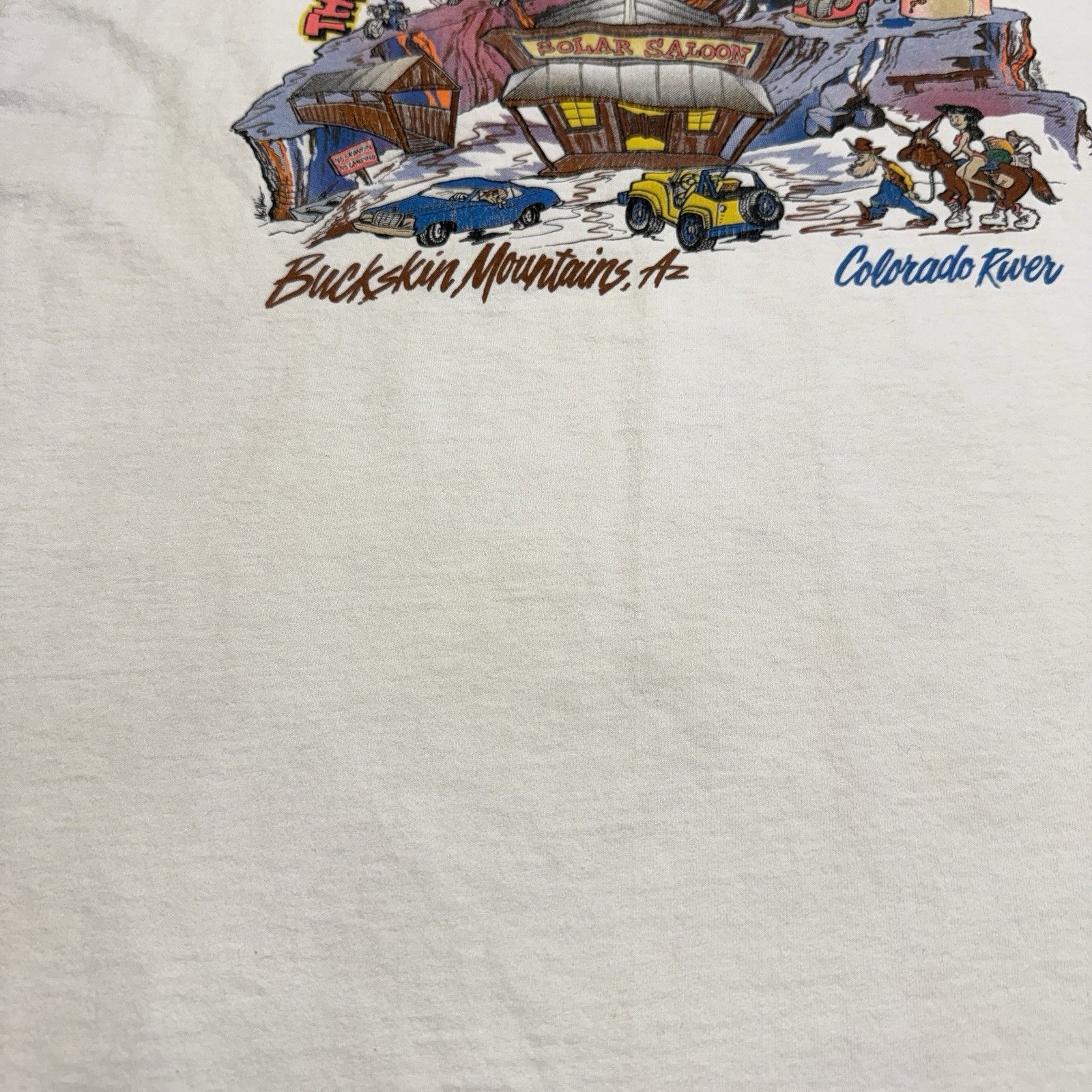 Vintage Vintage Desert Bar Arizona T Shirt Mens 2XL White Short Slee Size US XXL / EU 58 / 5 - 10 Thumbnail