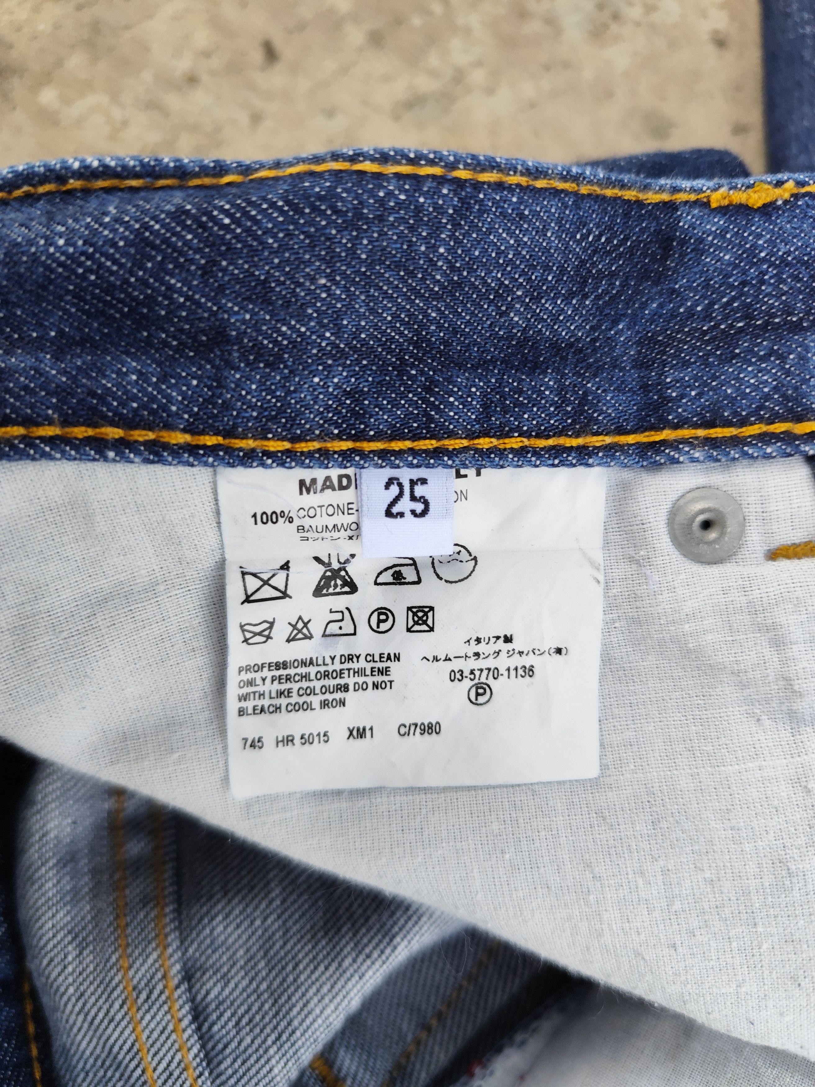 Helmut Lang × Vintage Helmut Lang Jeans Size US 26 / EU 42 - 8 Thumbnail