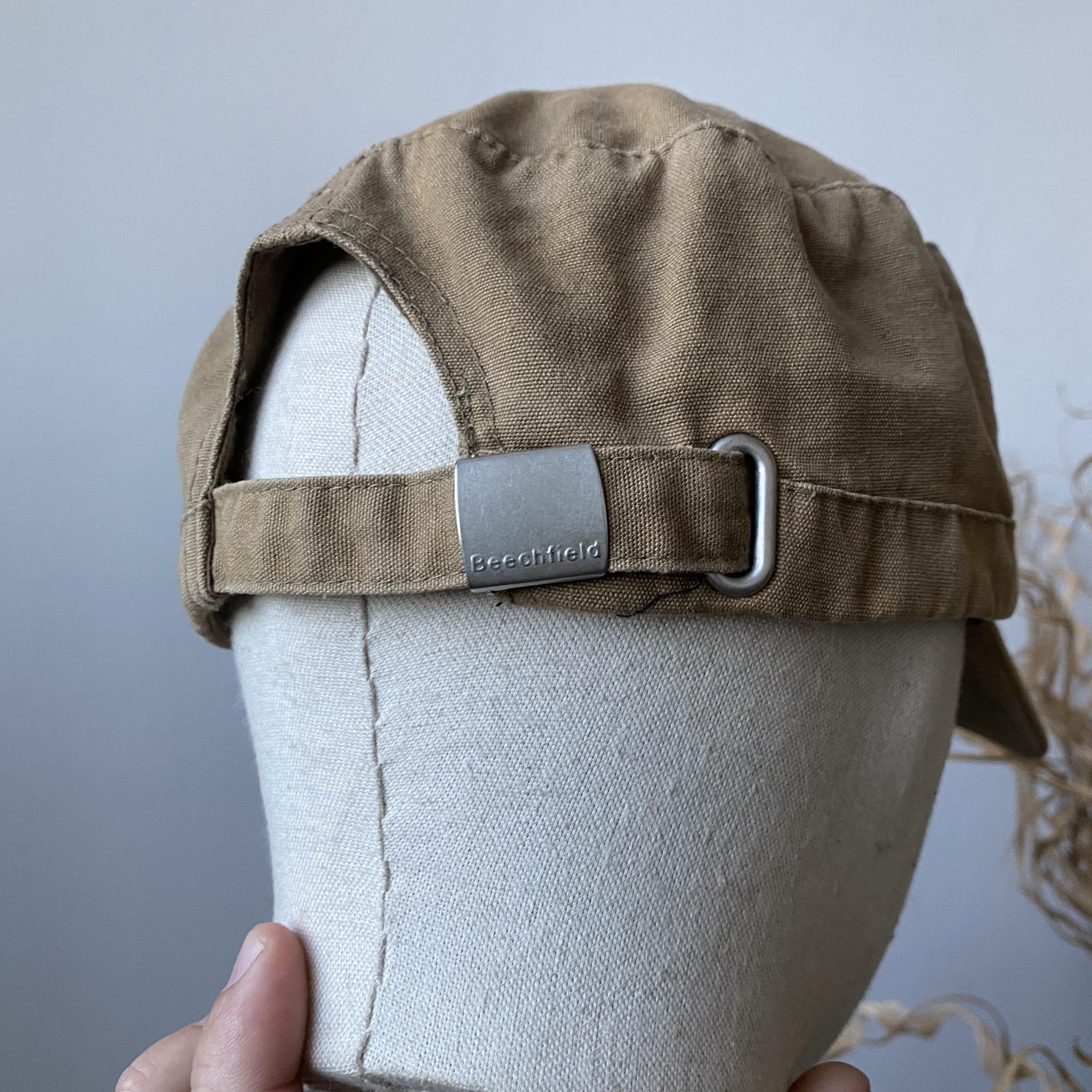 Japanese Brand Vintage Faded Y2K Cadet Hat cap Military Dad Hat Japanese Size ONE SIZE - 4 Thumbnail