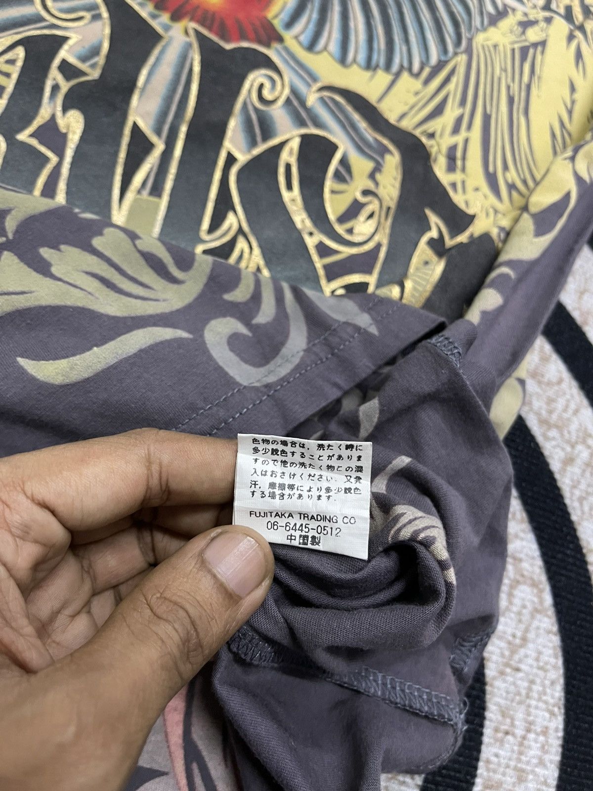 Christian Audigier 2000s JAPANESE BRAND X CHRISTIAN AUDIGIER ED HARDY OVO TEES Size US S / EU 44-46 / 1 - 12 Thumbnail