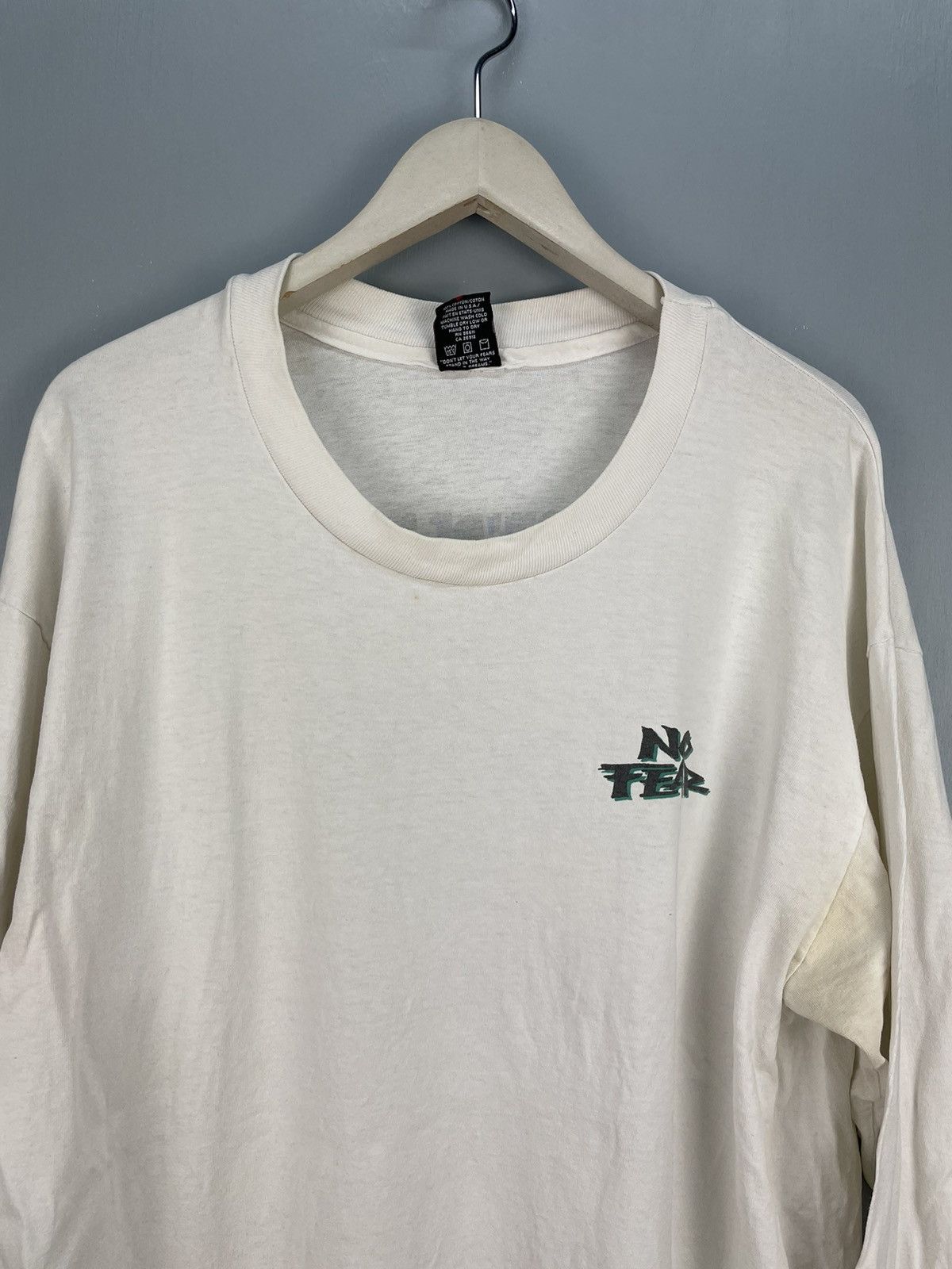No Fear Vintage 90s No Fear long sleeve t shirt Size US XL / EU 56 / 4 - 3 Thumbnail