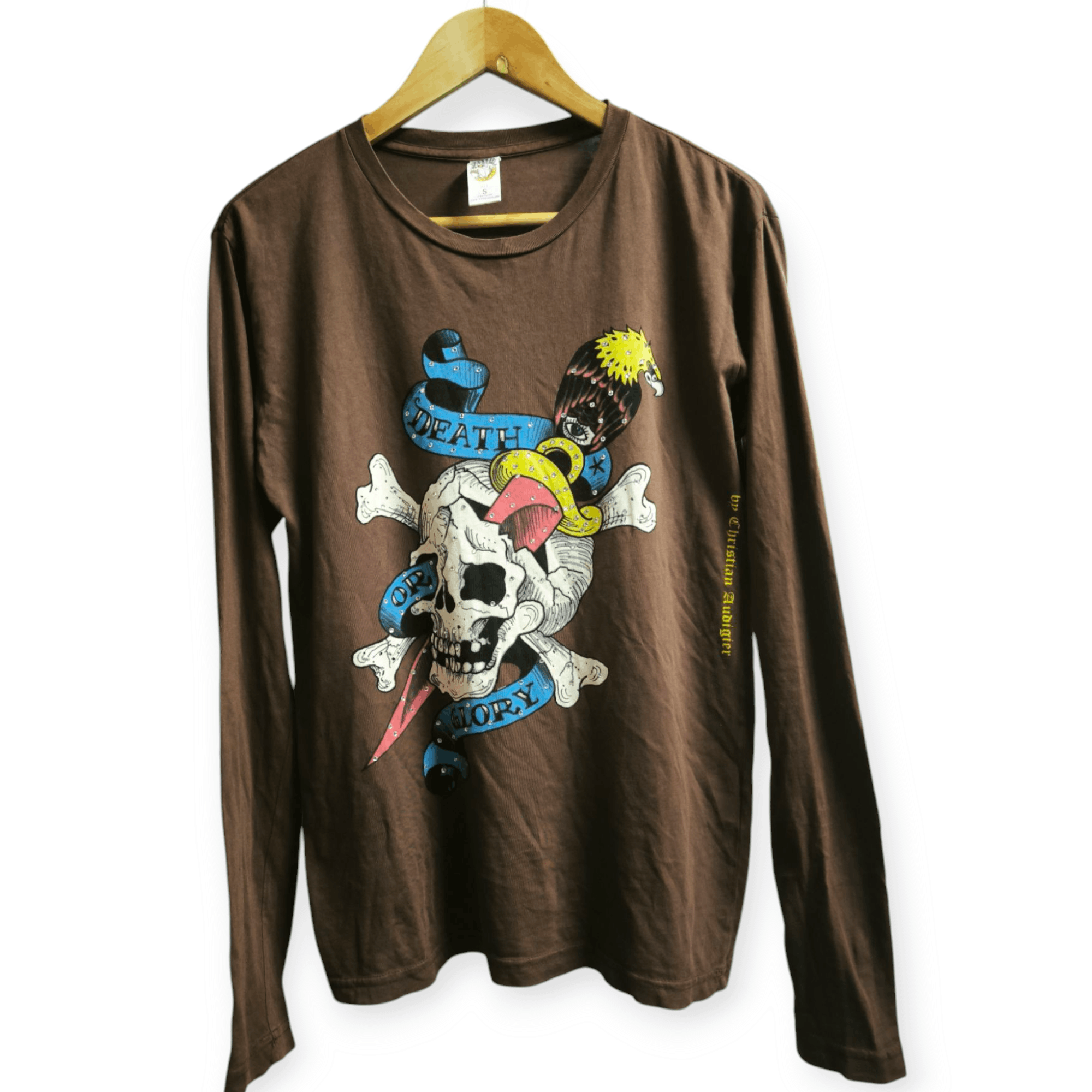 Christian Audigier × Ed Hardy × Vintage Death Or Glory Don Ed Hardy Design Mesh Tee Size US S / EU 44-46 / 1 - 2 Thumbnail