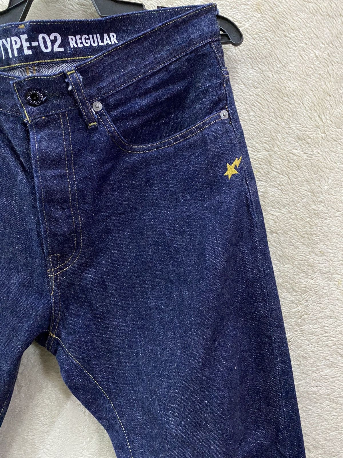 Bape BAPE STA X BAPE SHARK SELVEDGE JEANS Size US 32 / EU 48 - 3 Thumbnail