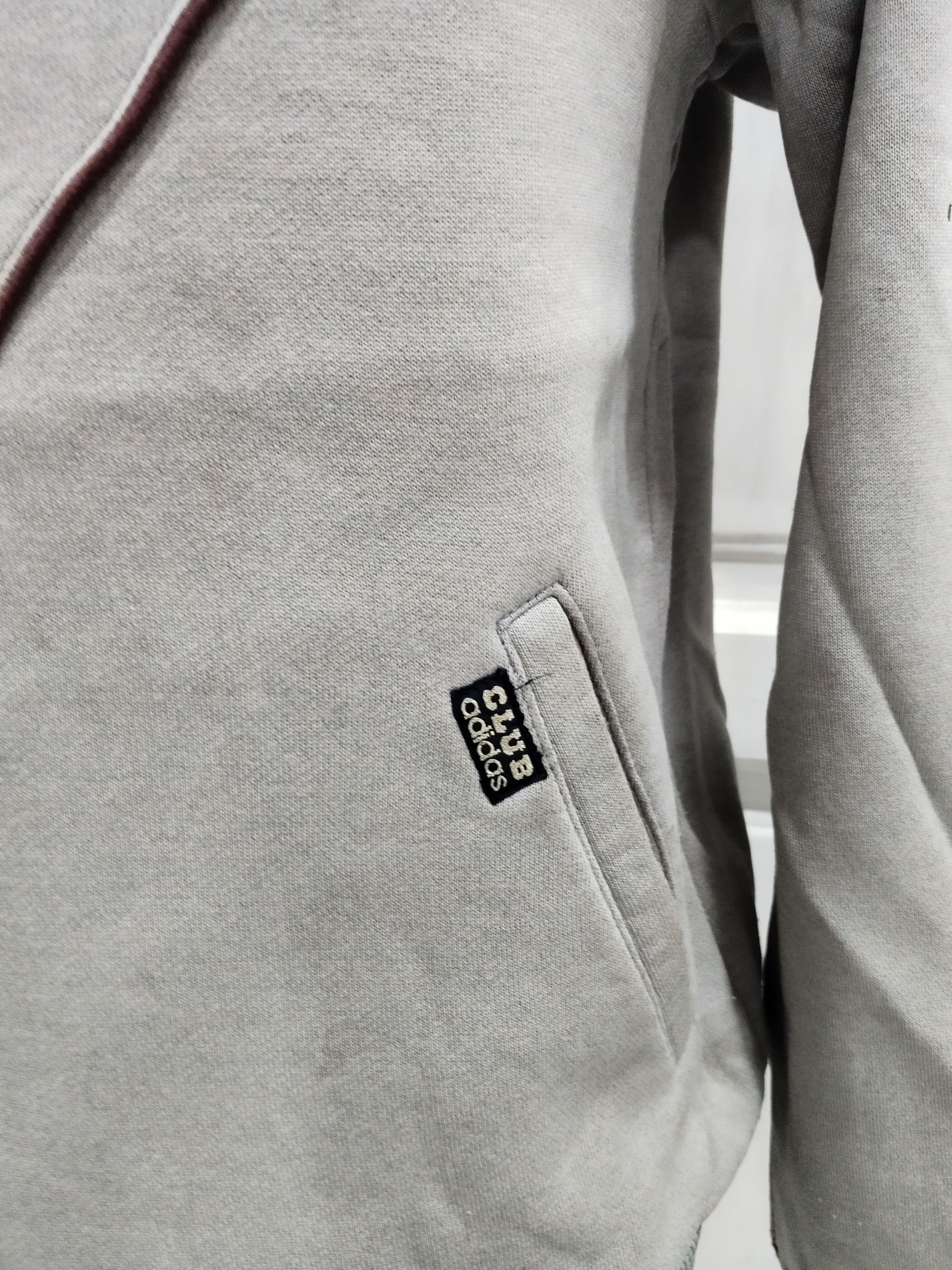 Adidas × Vintage Vintage 90s Adidas Small Logo Zipper Hoodie Size US M / EU 48-50 / 2 - 3 Thumbnail