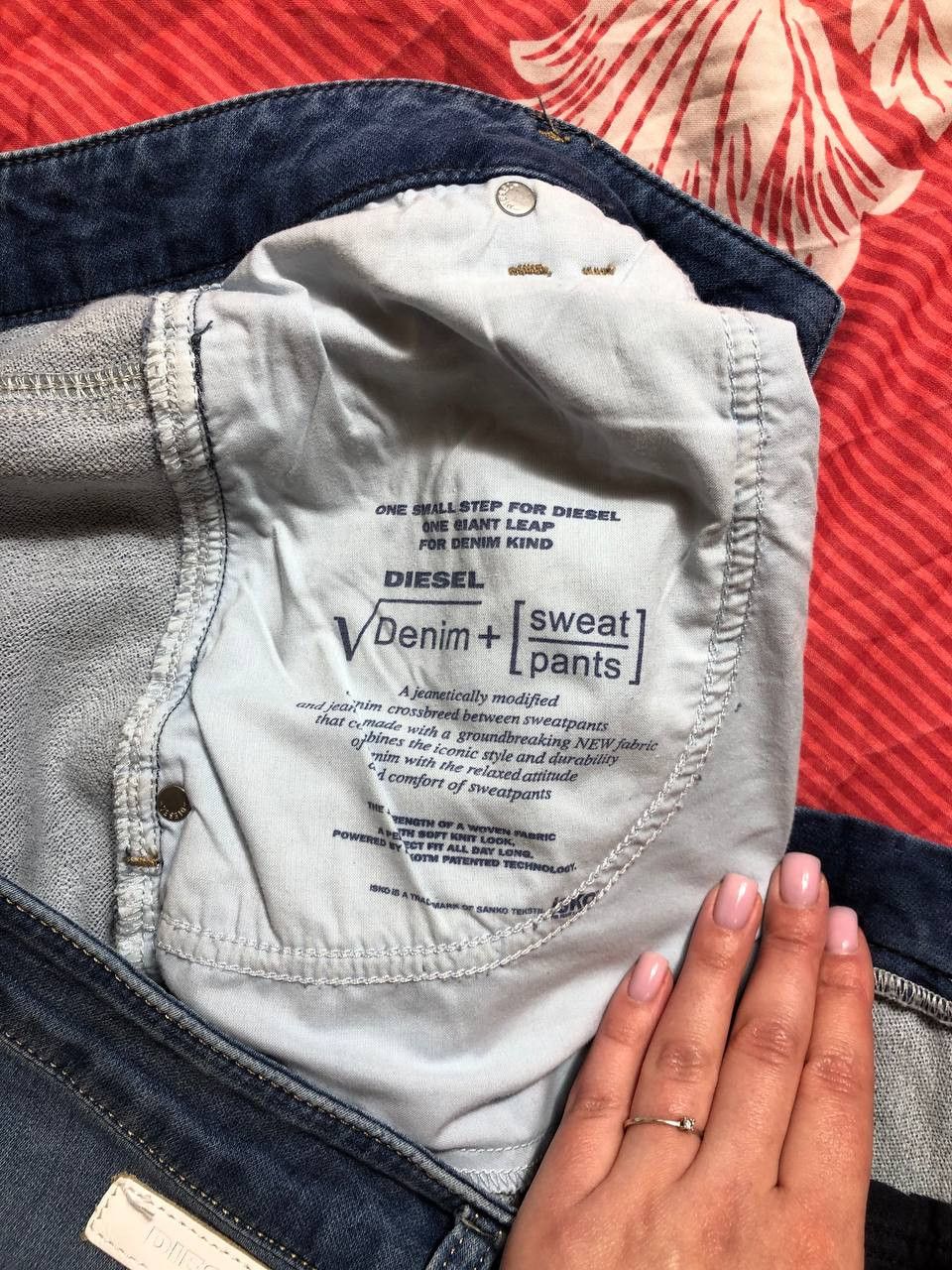 Diesel × Vintage Vintage Y2K Diesel Washed Distressed Denim Jeans Slim Size US 31 - 5 Thumbnail