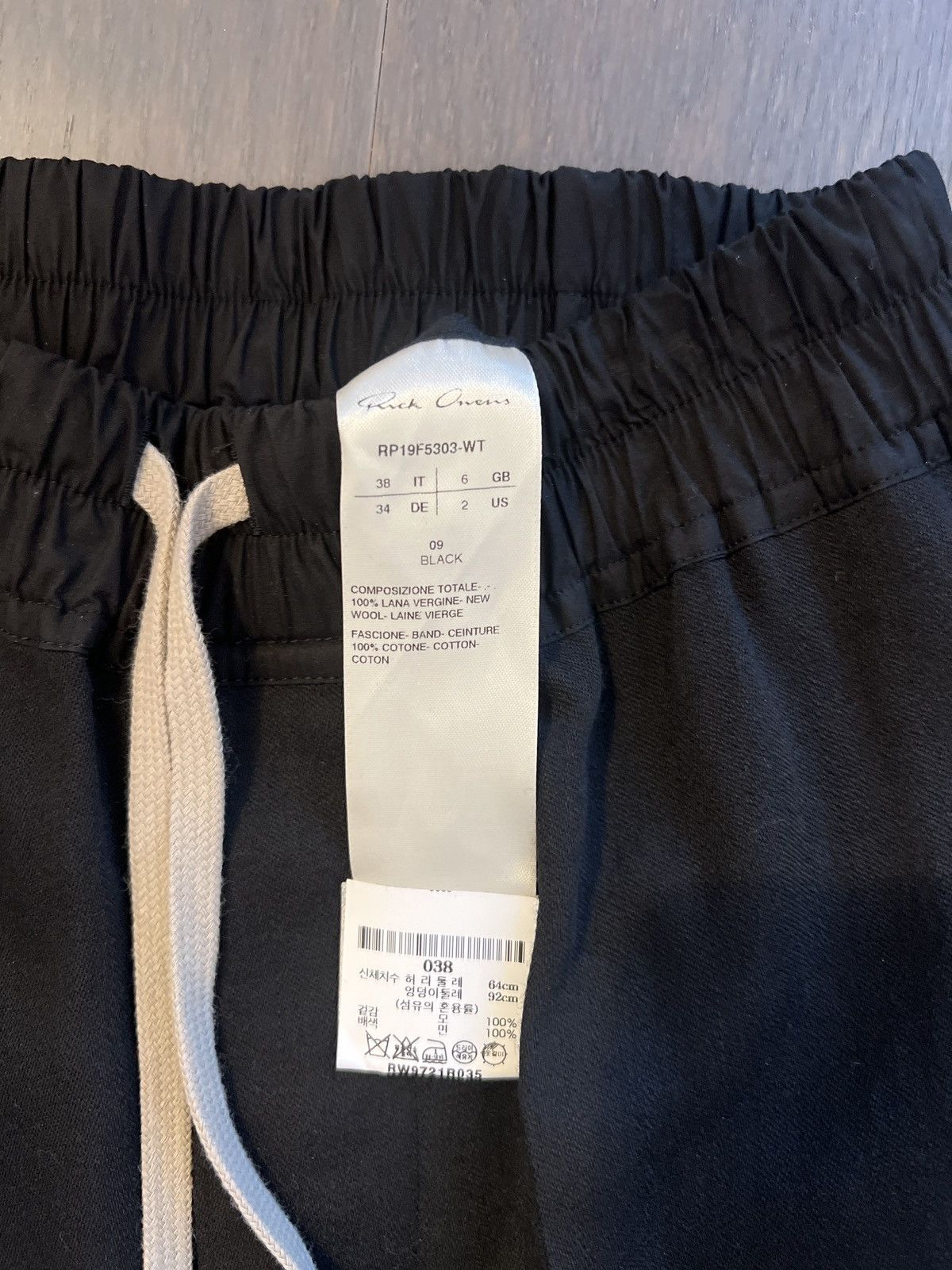 Rick Owens Rick Owens Larry F/W 19 Size 26" / US 2 / IT 38 - 4 Thumbnail