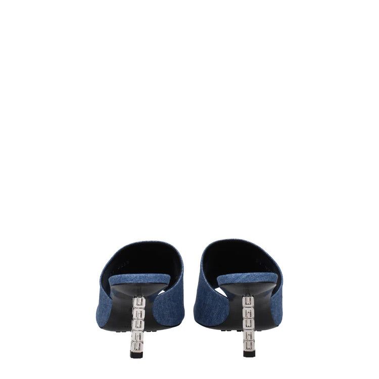 Givenchy ob1o1e1124 Fabric Sandals in Blue Size US 6.5 / IT 36.5 - 5 Thumbnail