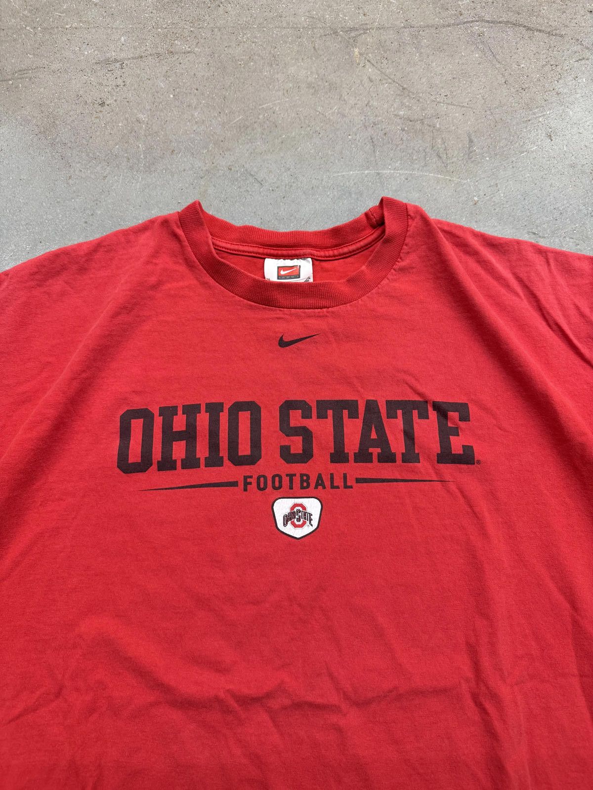 Nike Vintage Y2K Nike Team Ohio State Buckeyes Football T-shirt Size US XL / EU 56 / 4 - 2 Thumbnail