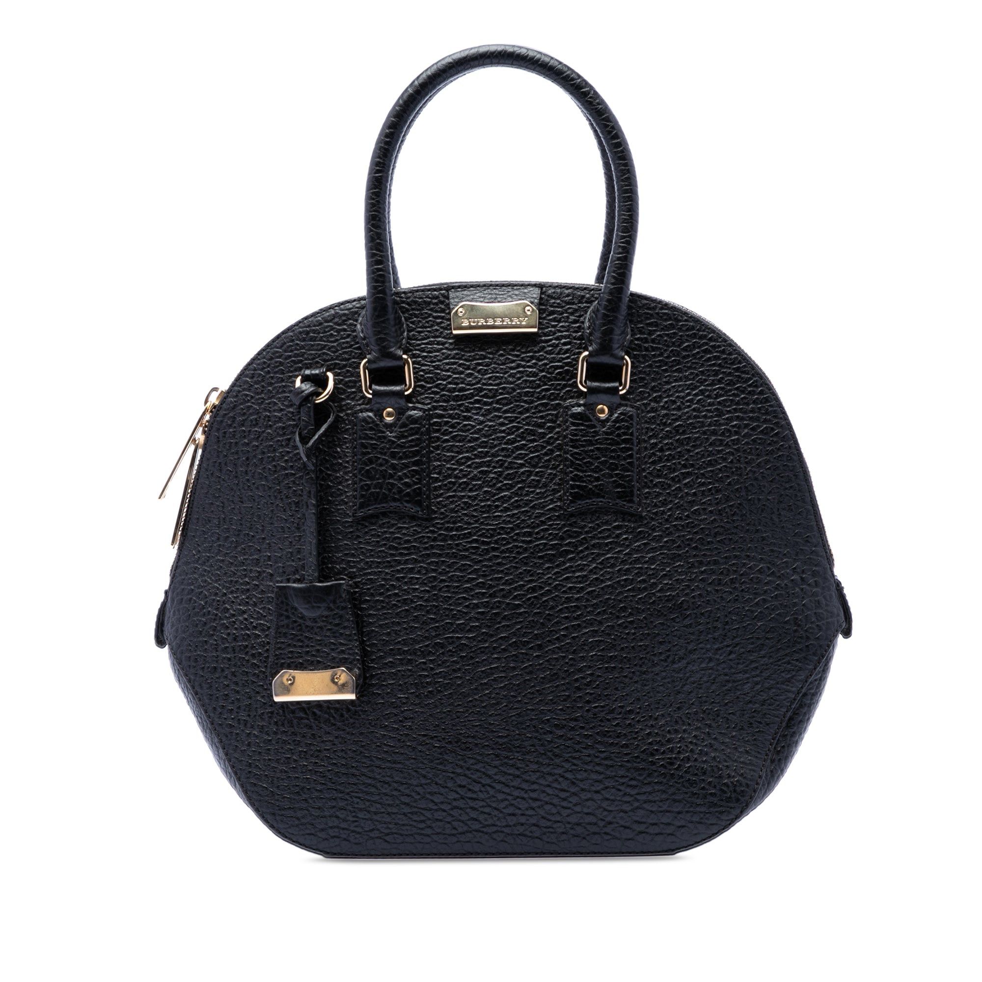 Burberry Large Grained Calfskin Heritage Orchard Bowling Bag Size ONE SIZE - 1 Thumbnail